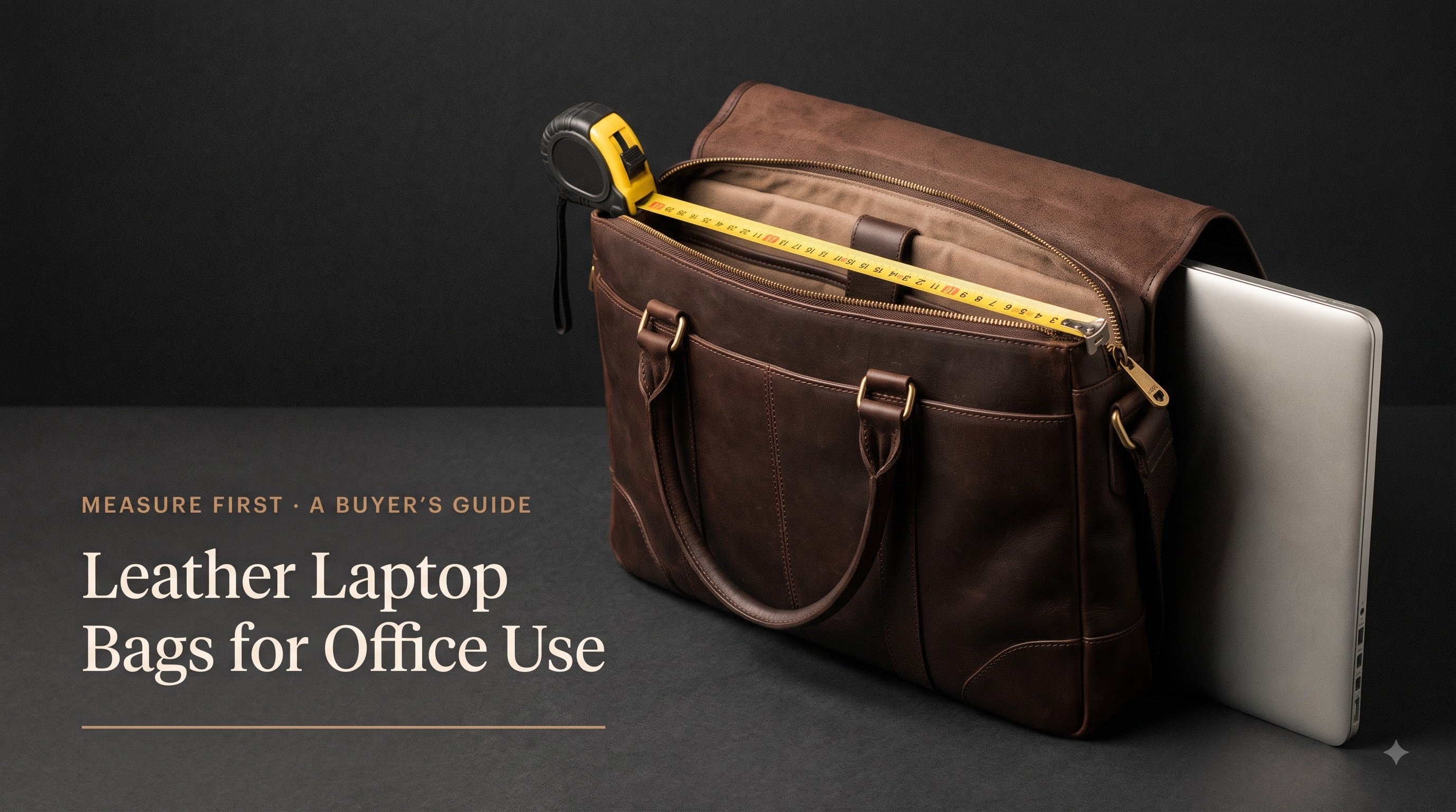 Leather Laptop Bags for Office Use in India: A Buyer's Guide