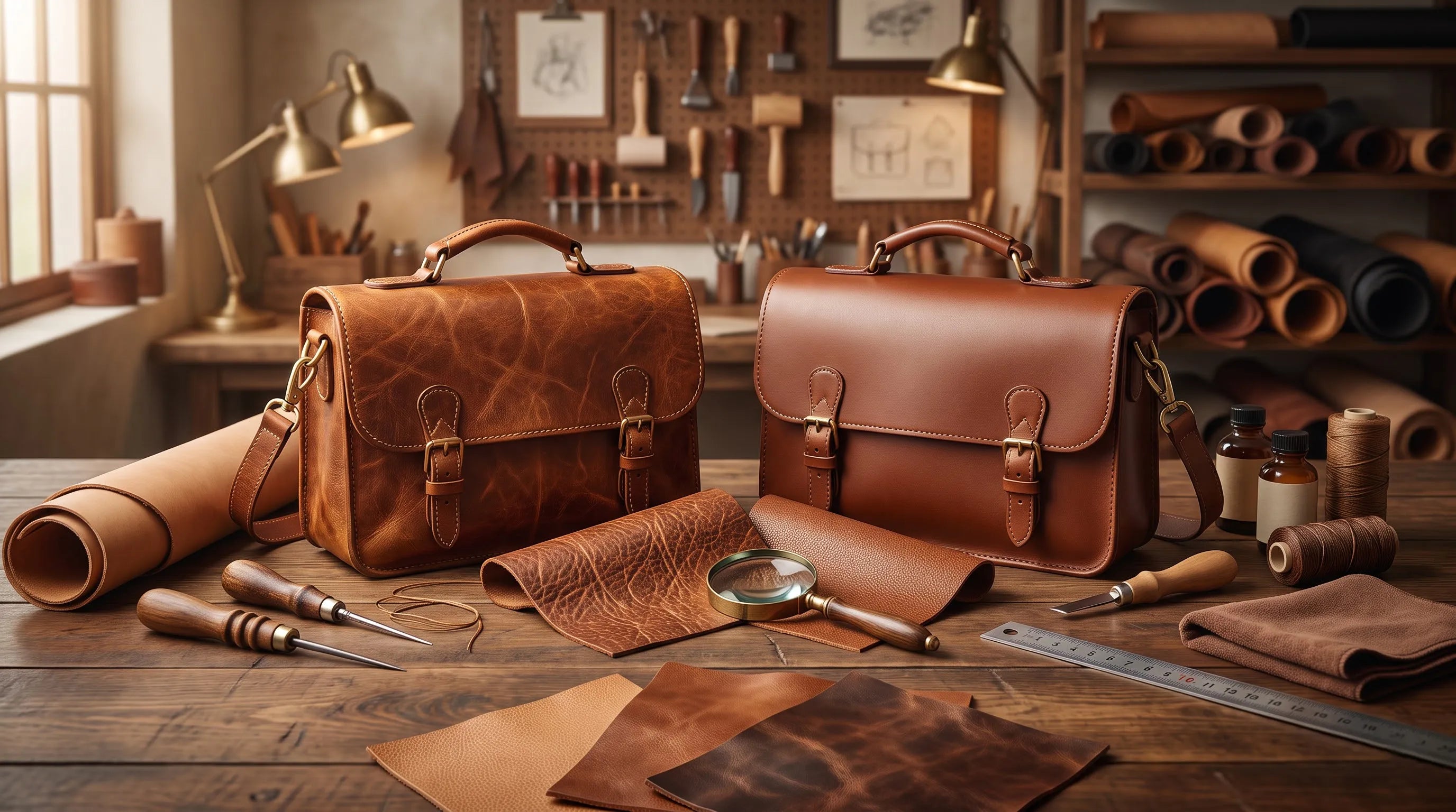 Full-Grain vs Top-Grain Leather: What's the Difference?