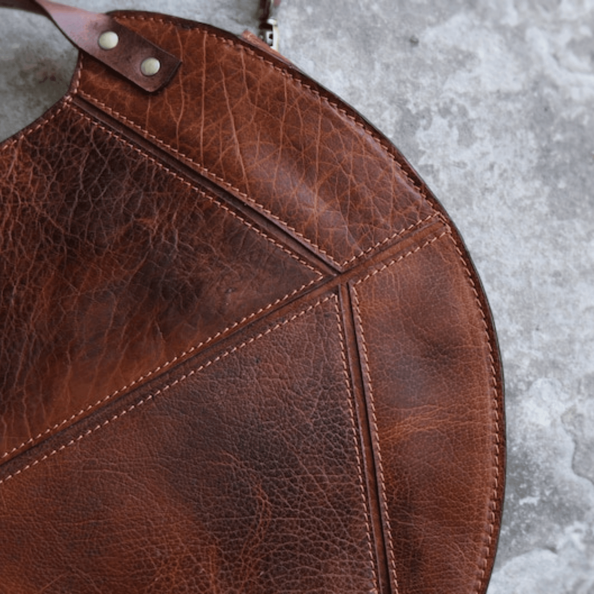 Personalised Leather Handbag