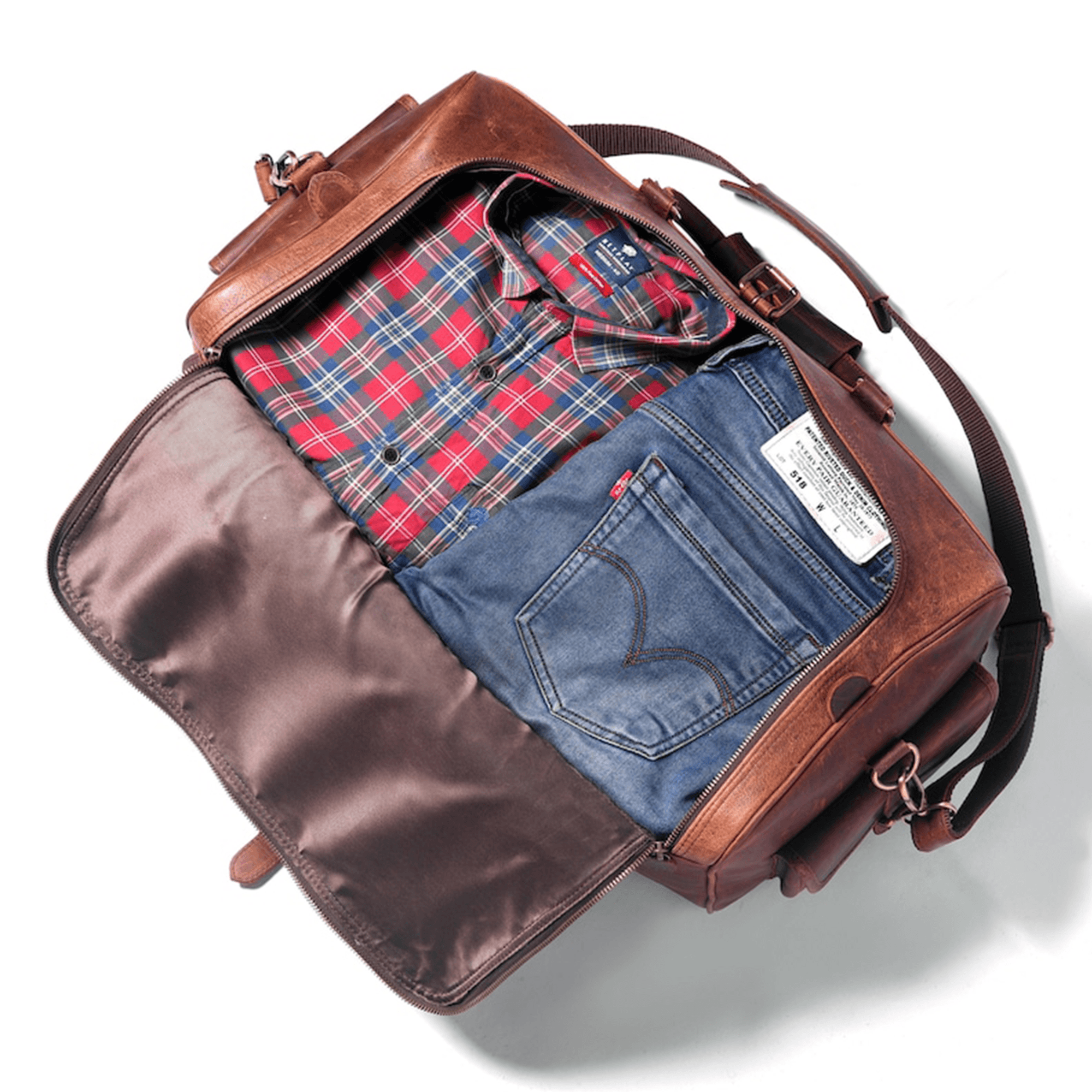 Morello Elegance Weekender - Leather Shop Factory