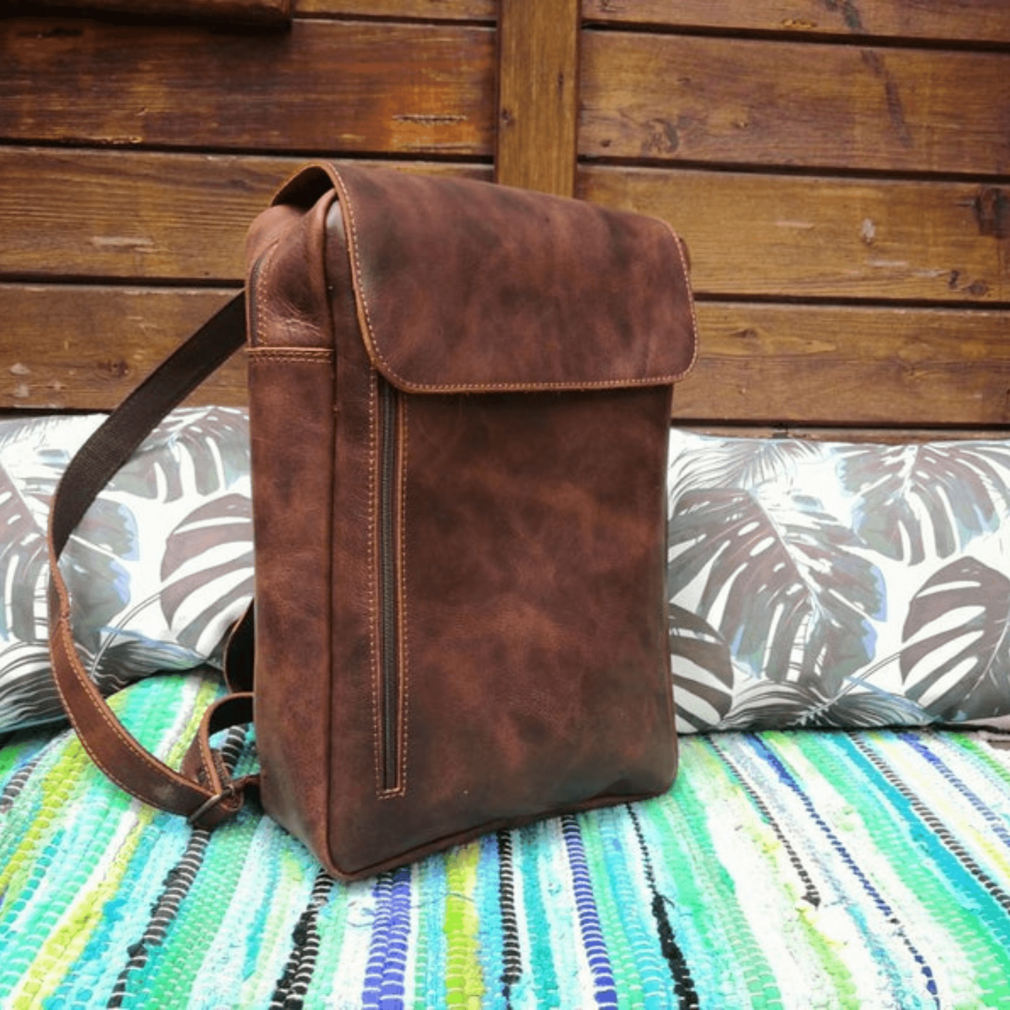 Leather Shop Factory's Urban Voyager Backpack - Leather Shop Factory