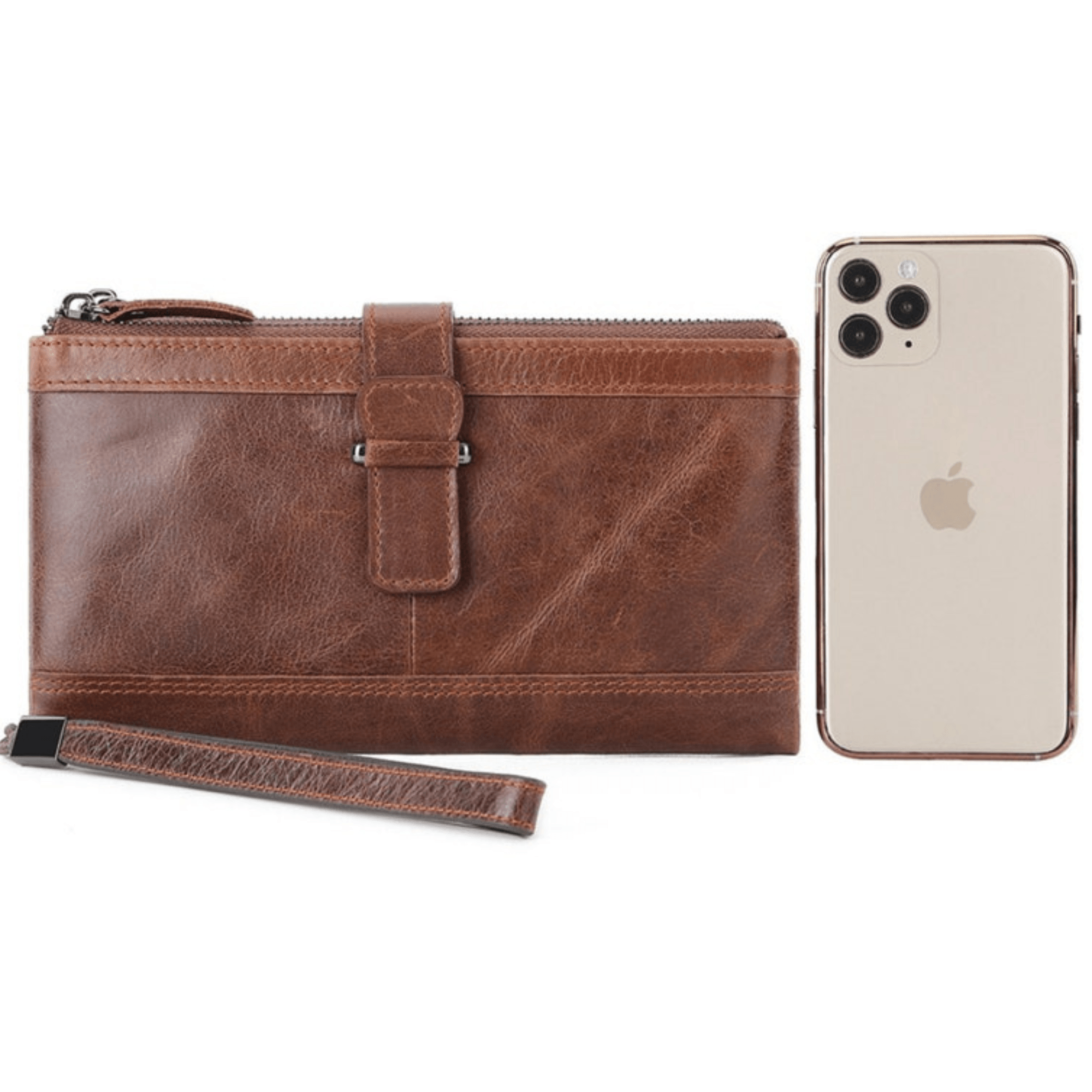 Leather Clutch Phone Case - Leather Shop Factory