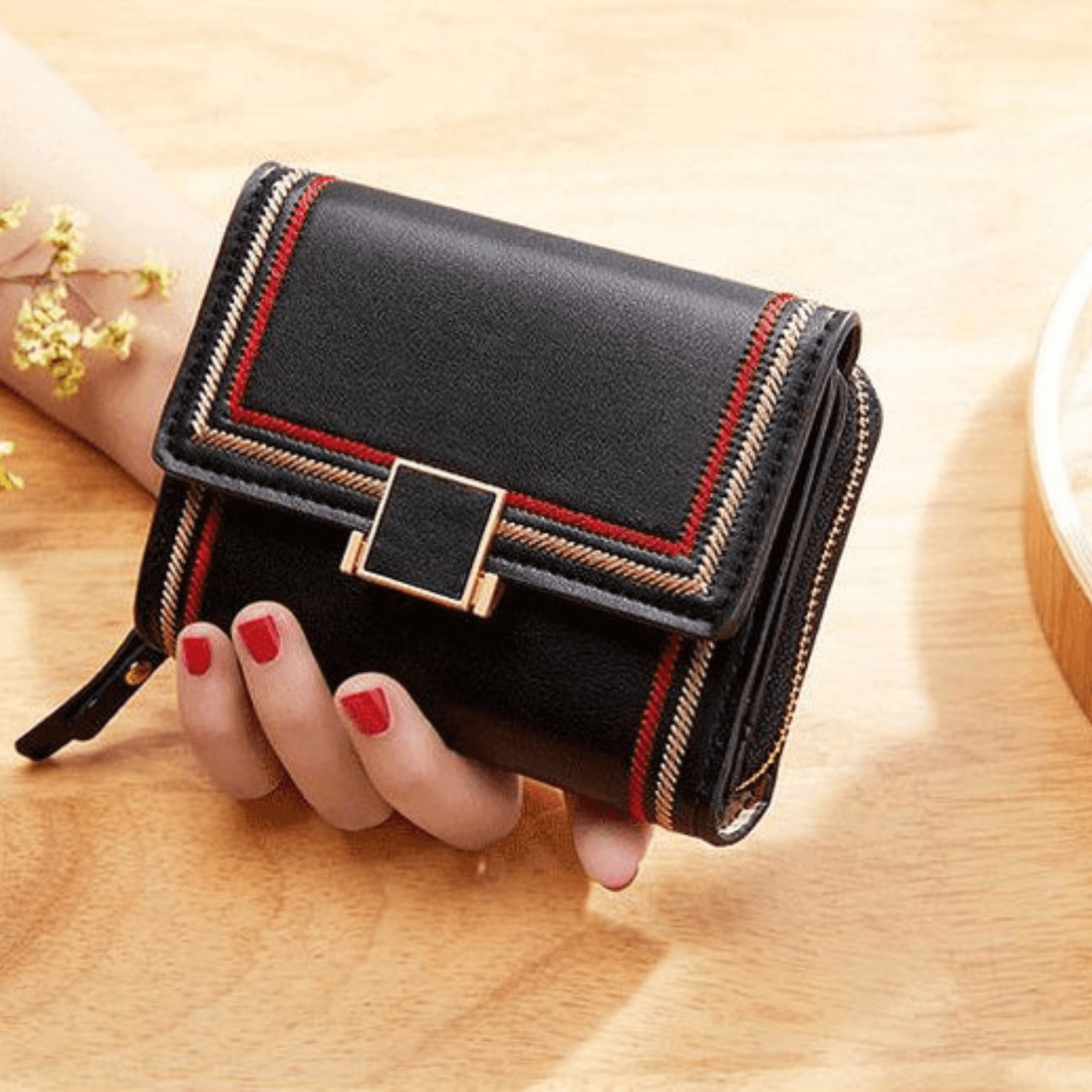 Wallets Large Capacity Card Holders Sophisticated Women's Wallets - Leather Shop Factory