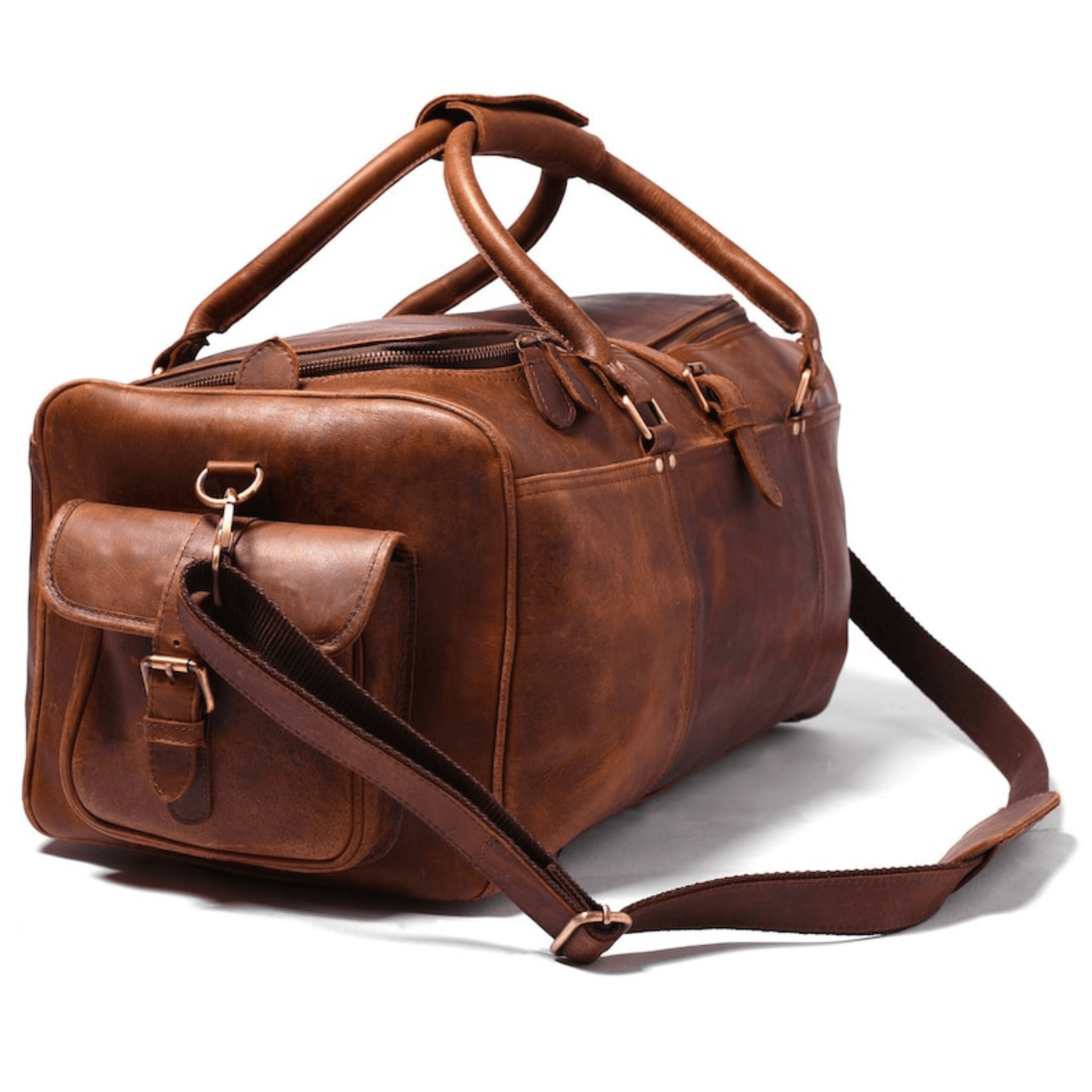 Indian Odyssey Voyager Duffle - Leather Shop Factory