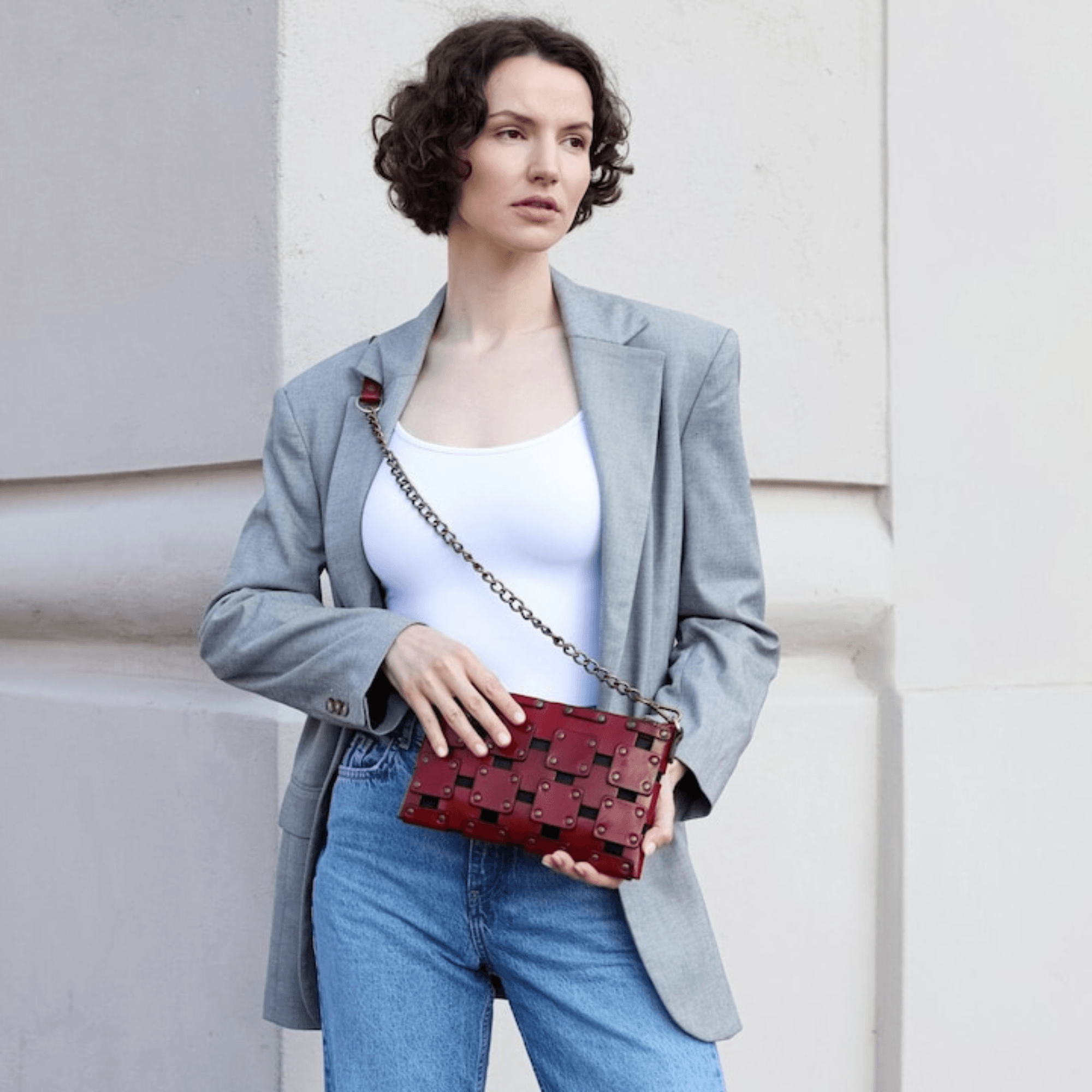 Charismatic Elegance Wrist Clutch - Leather Shop Factory