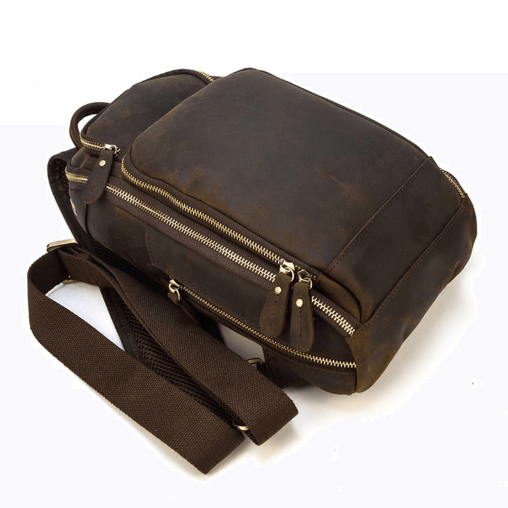 Sling Bag with Adjustable Strap and Multiple Pockets - Leather Shop Factory