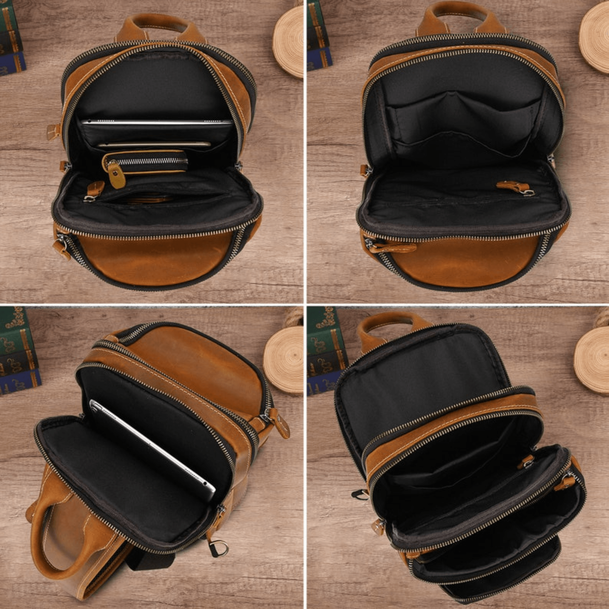 Sling bag Outdoor Travel Hiking Strap Bag Riding pack - Leather Shop Factory