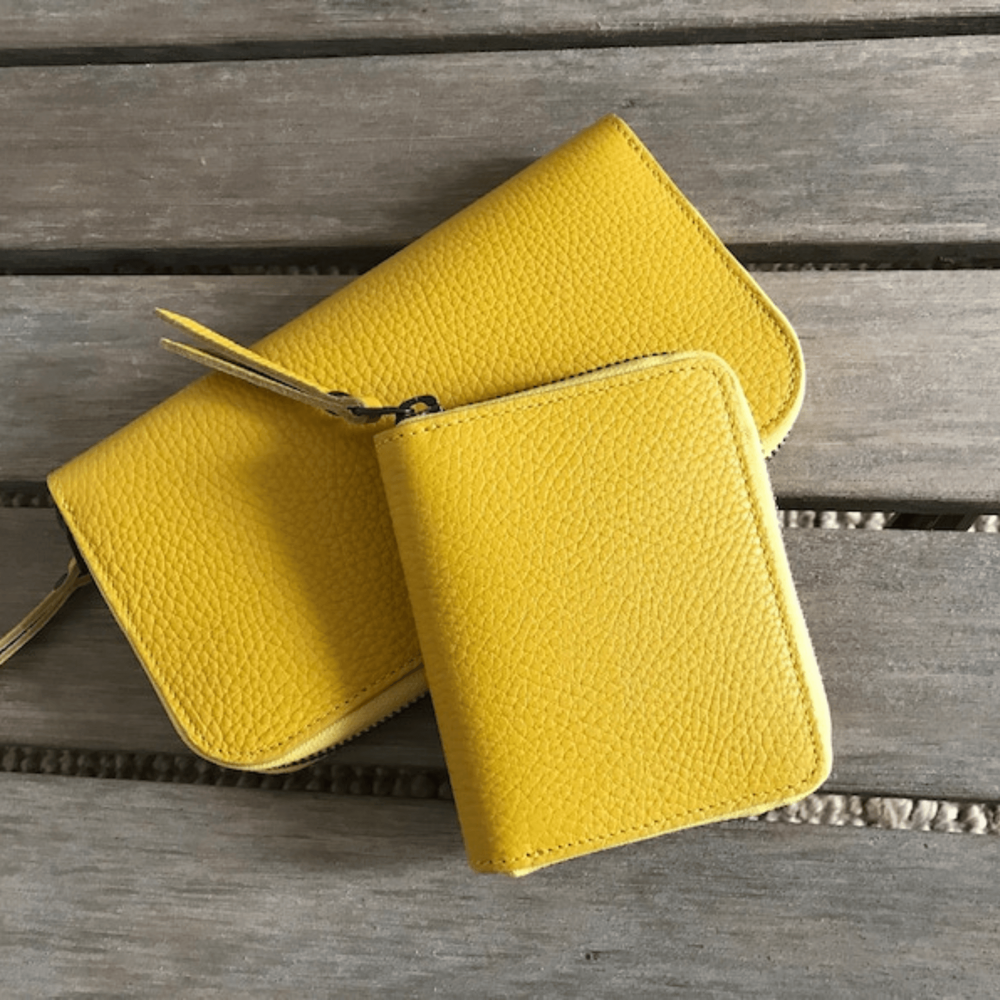 Leather Zip Wallet, Available in 5 colors! - Leather Shop Factory