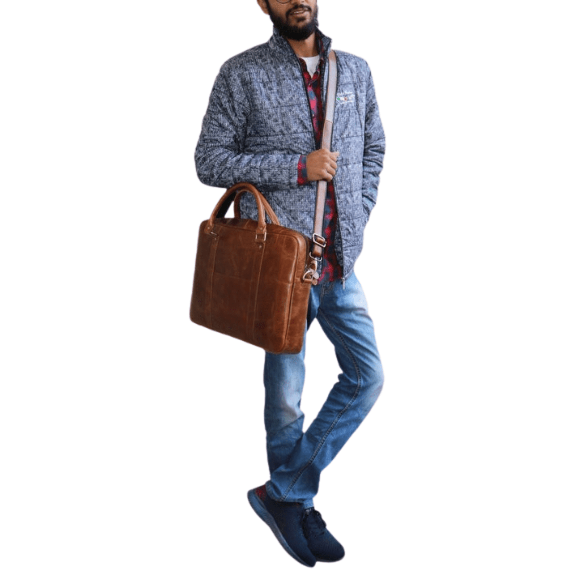 Executive Indian Leather Briefcase