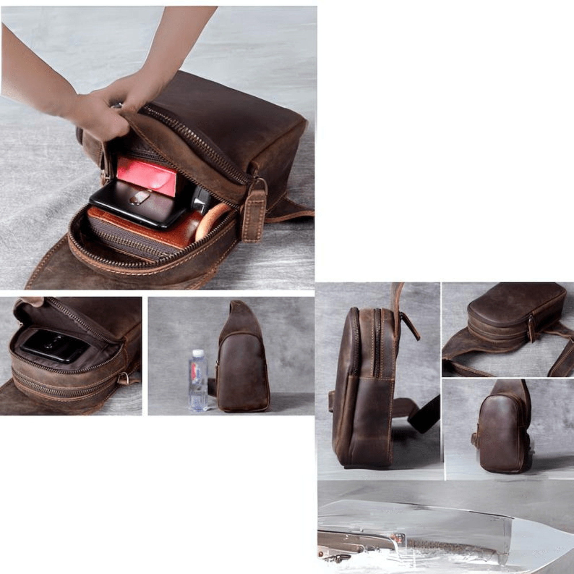 Personalized Shoulder Bag - Leather Shop Factory