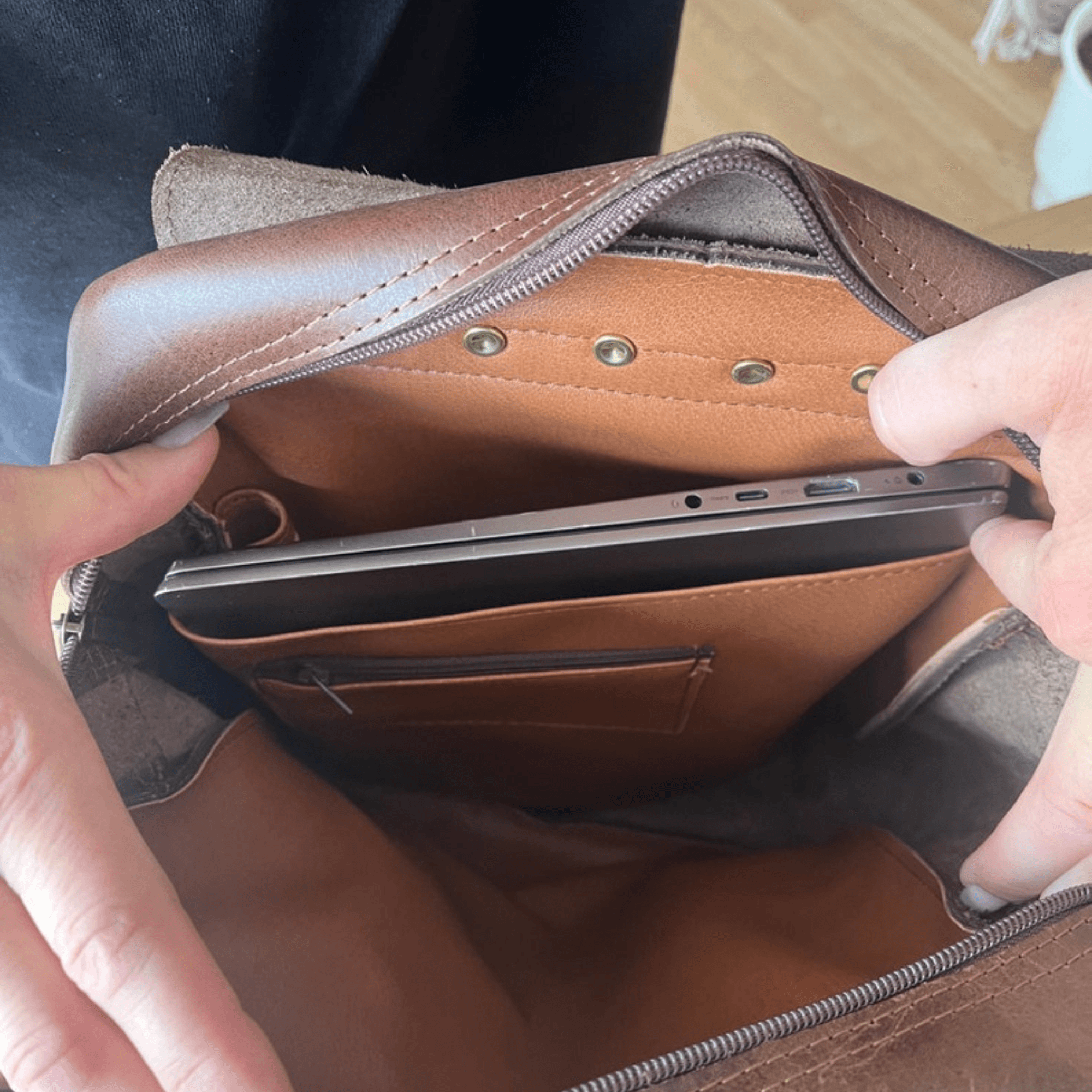 Leather Shop Factory's Urban Voyager Backpack - Leather Shop Factory