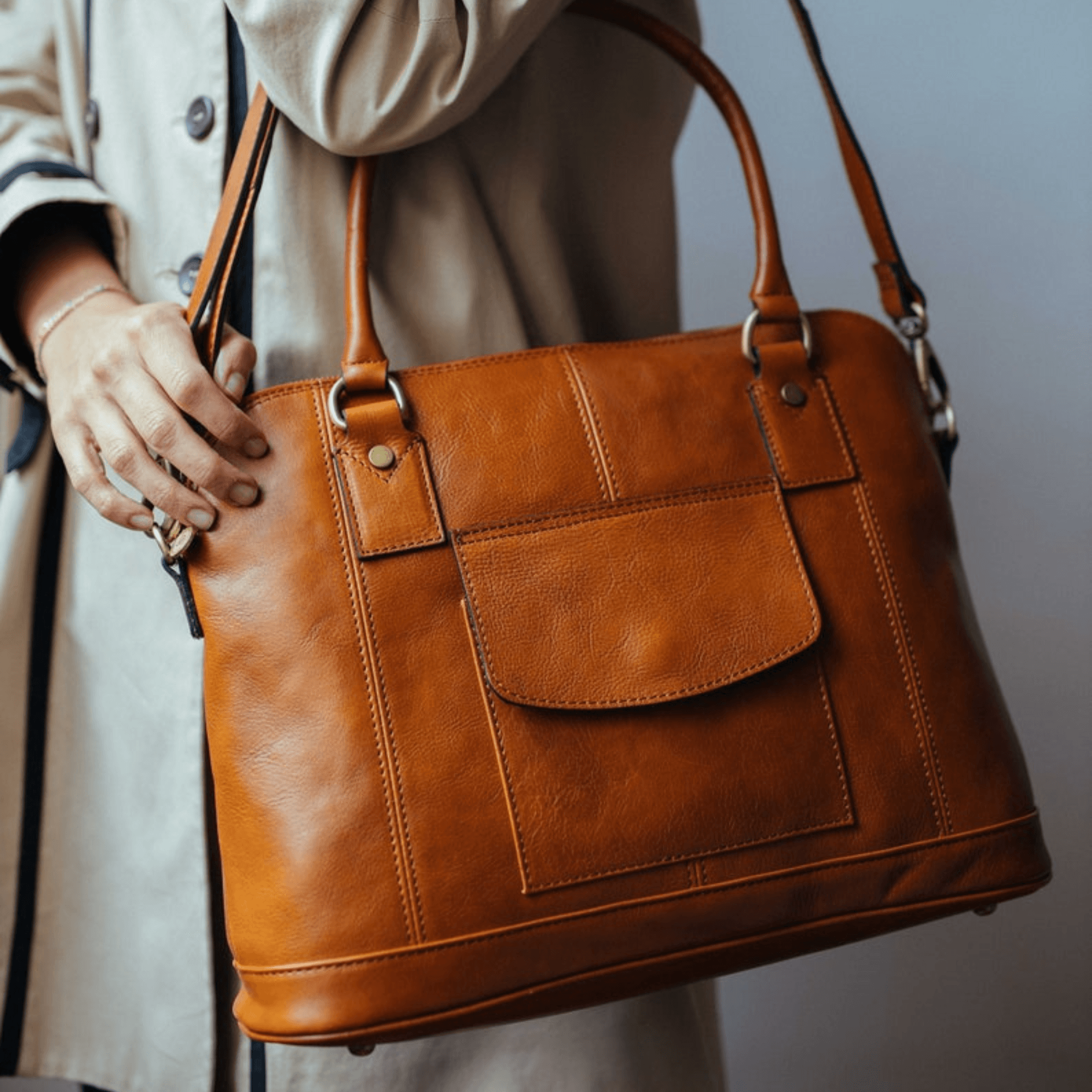 Nava Leather Bag - Leather Shop Factory