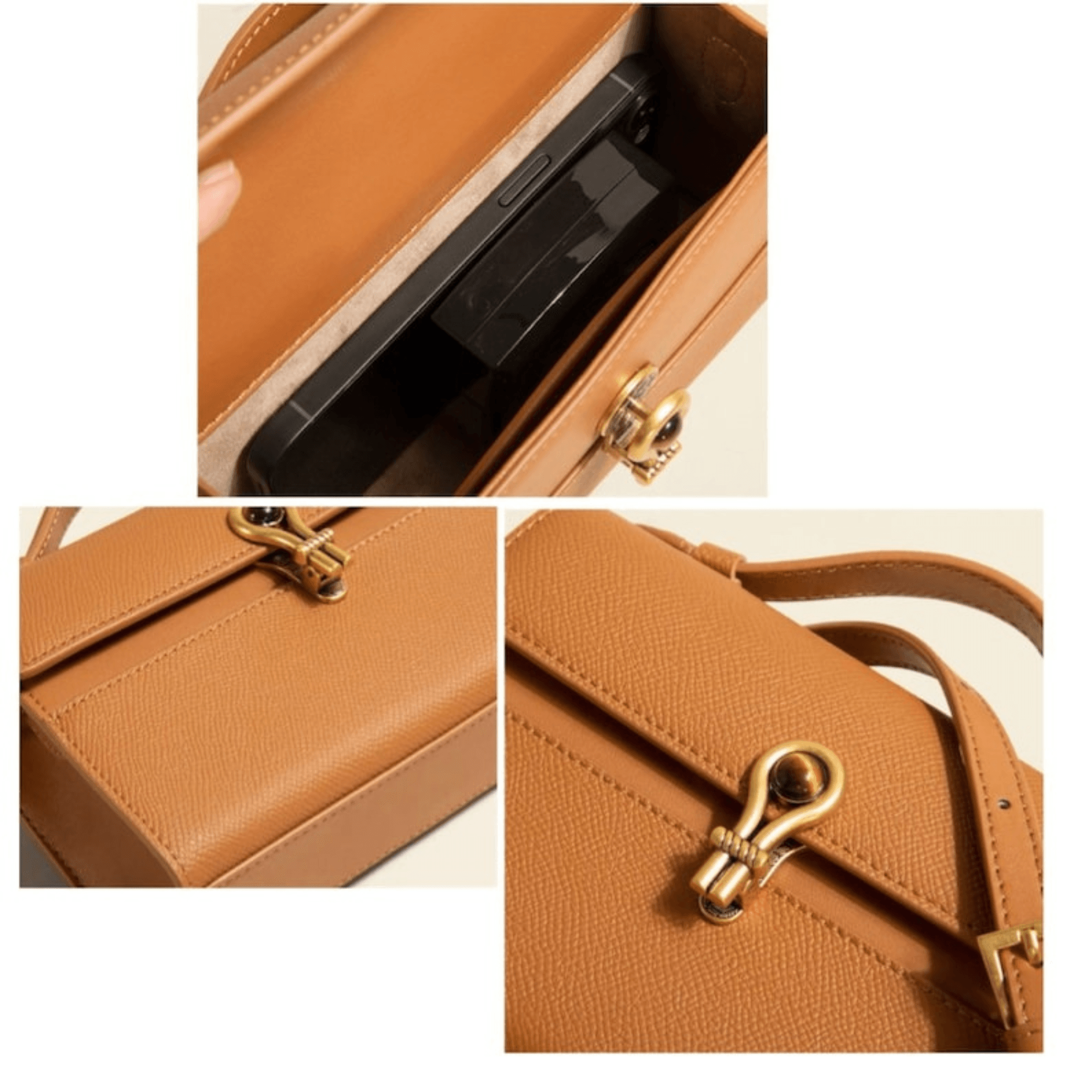 Shoulder Top Handle Saddle Bag - Leather Shop Factory