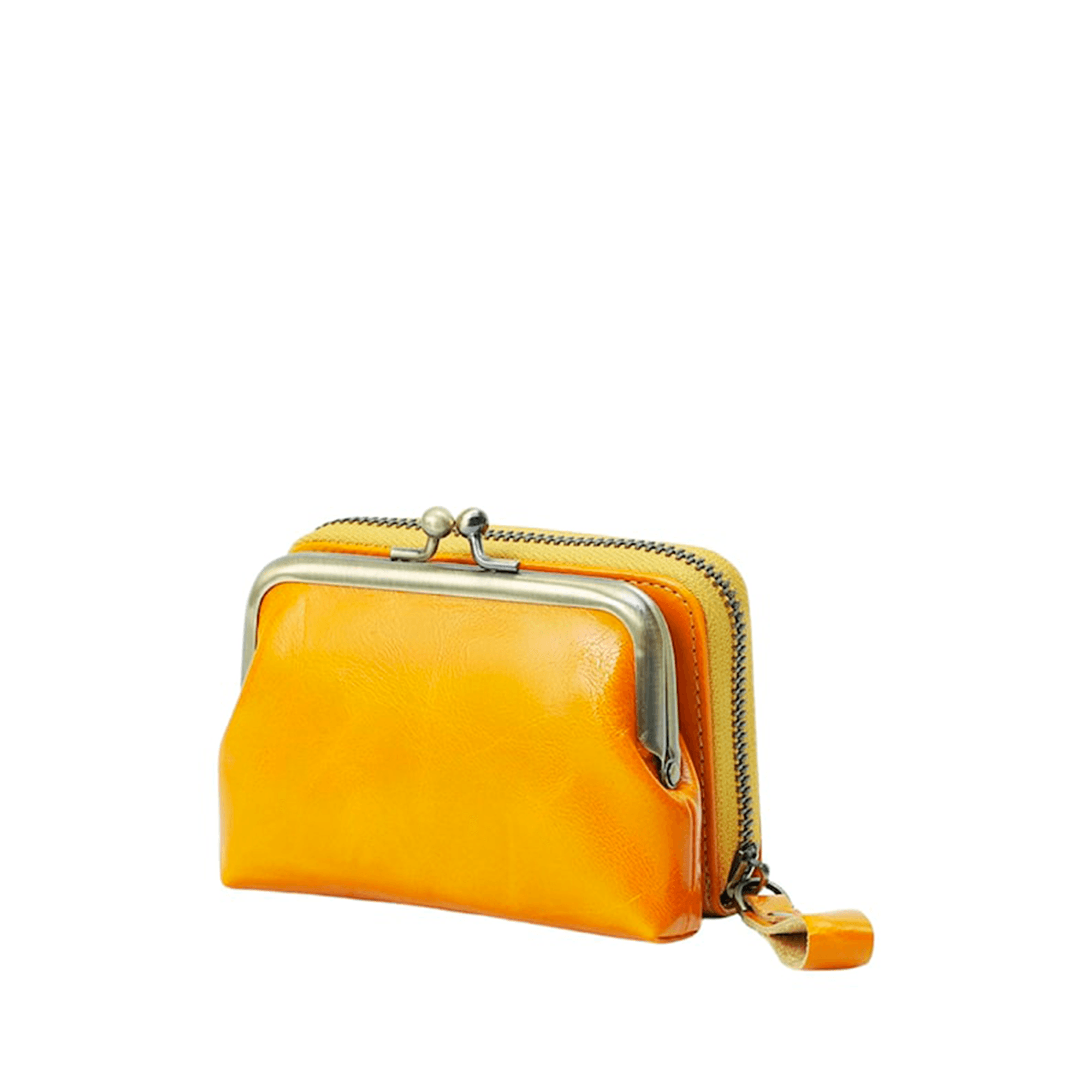 Vintage style women's leather wallet - Leather Shop Factory