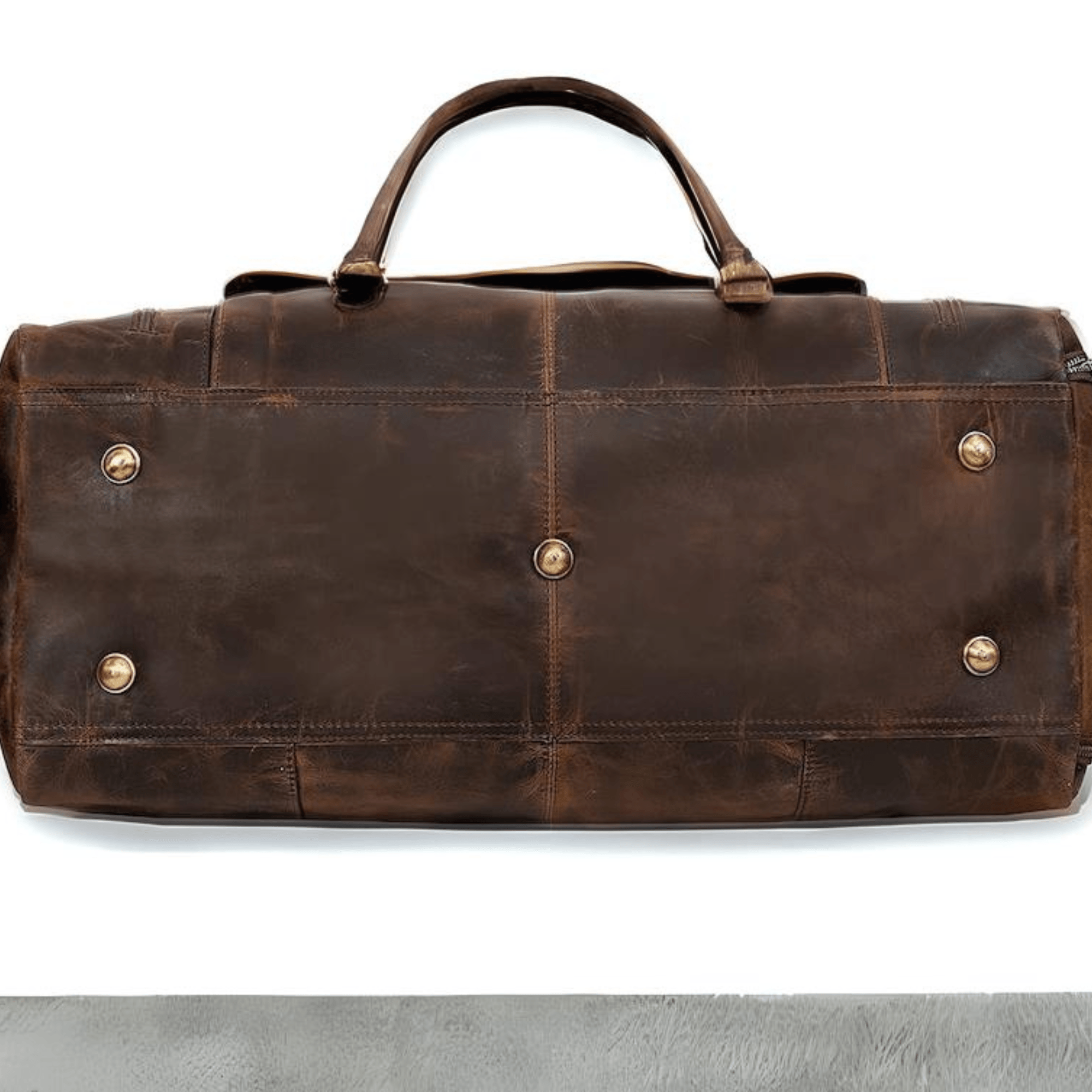 Indian Artisanal Voyager Duffel - Leather Shop Factory