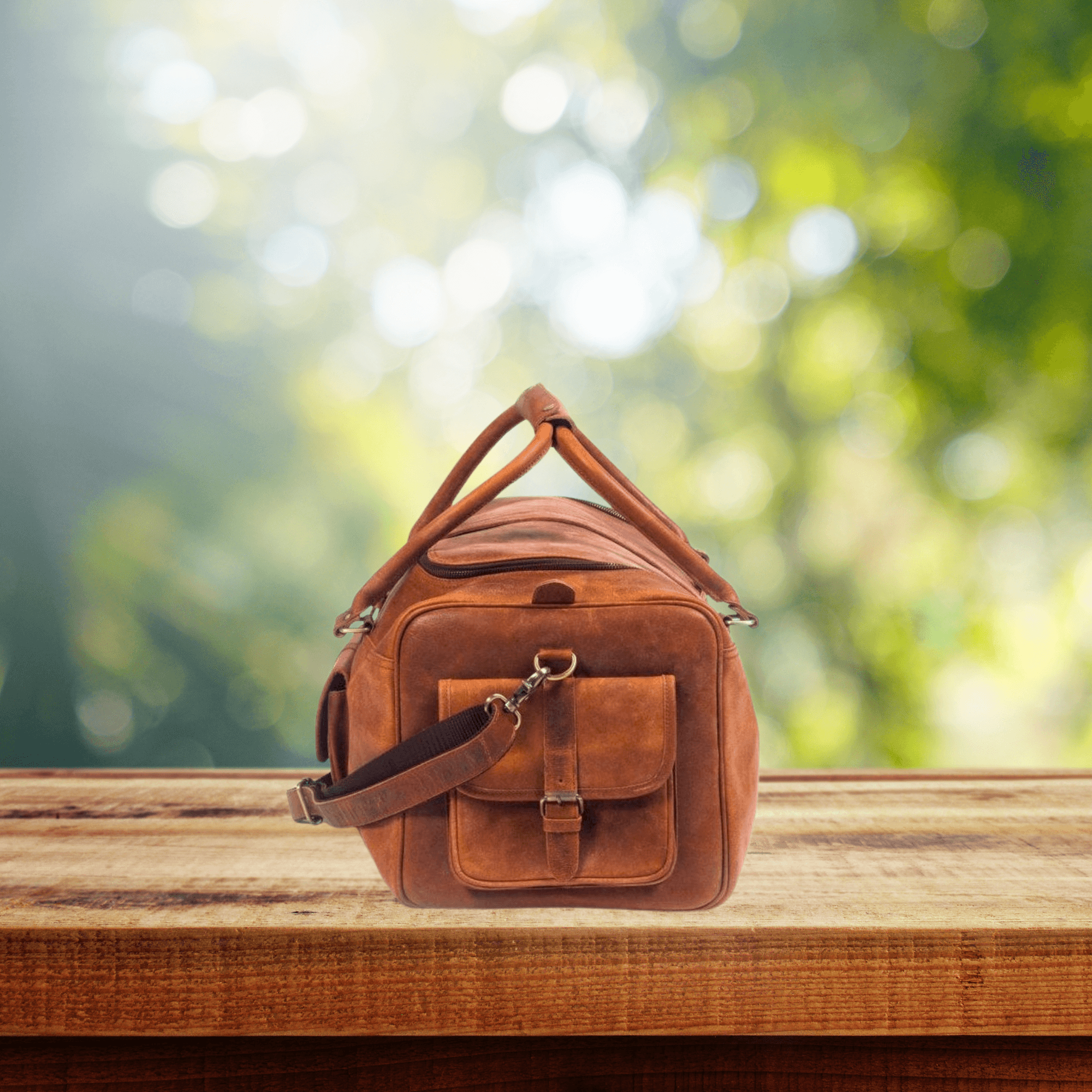 Indian Heritage Traveler's Duffle - Leather Shop Factory