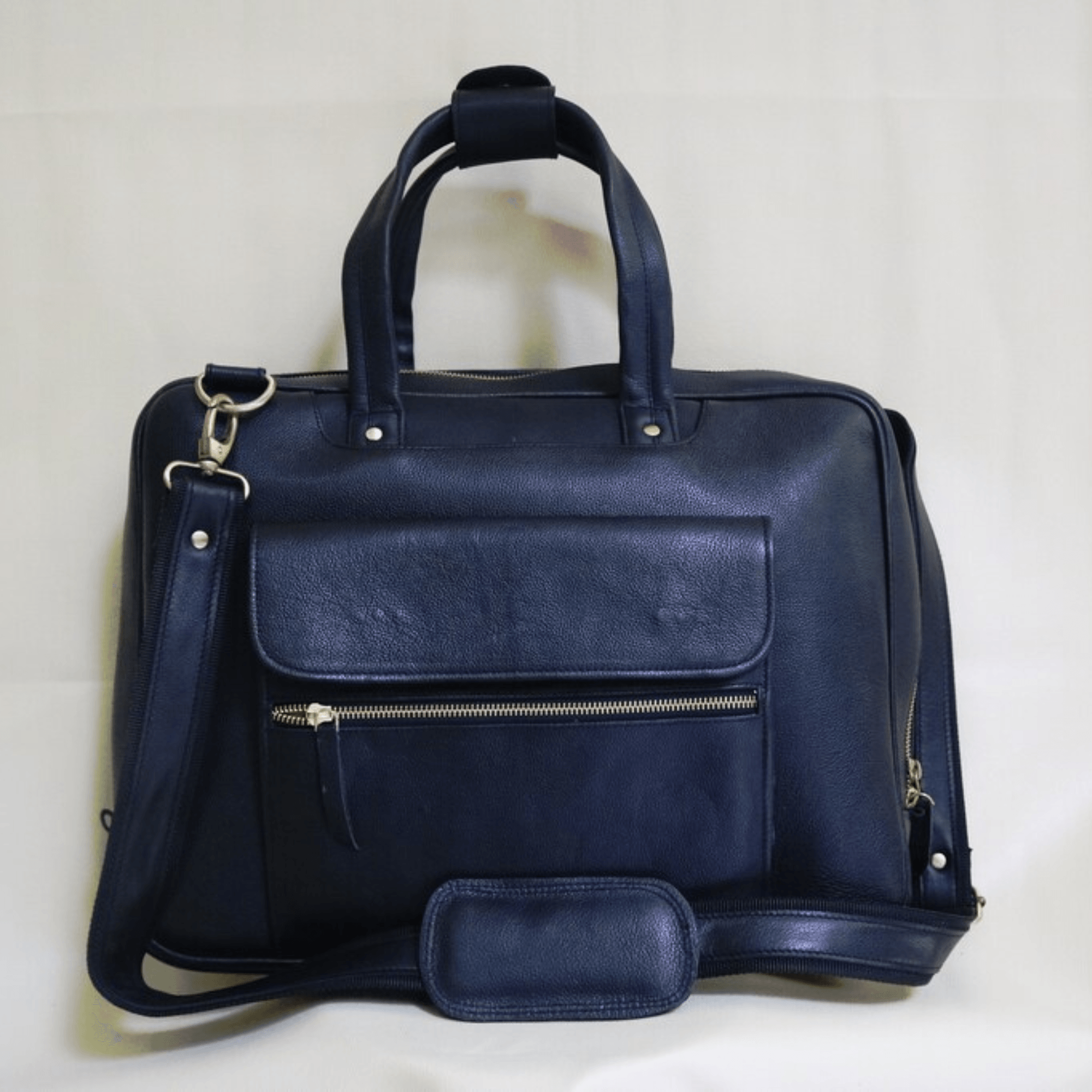 Elegant India Leather Laptop Briefcase - Leather Shop Factory