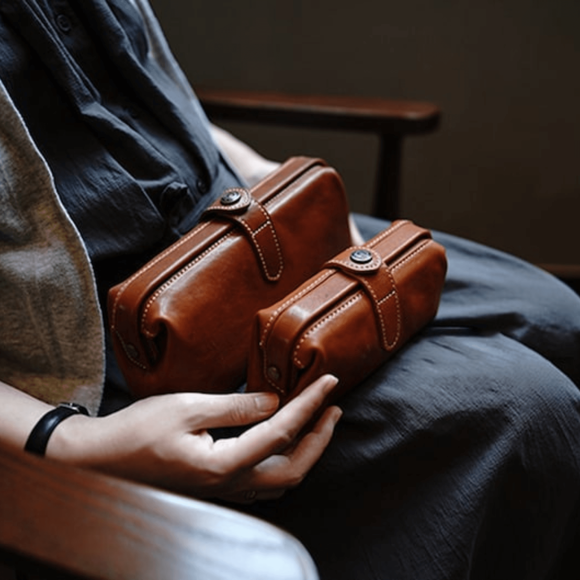 Timeless Elegance Clutch - Leather Shop Factory