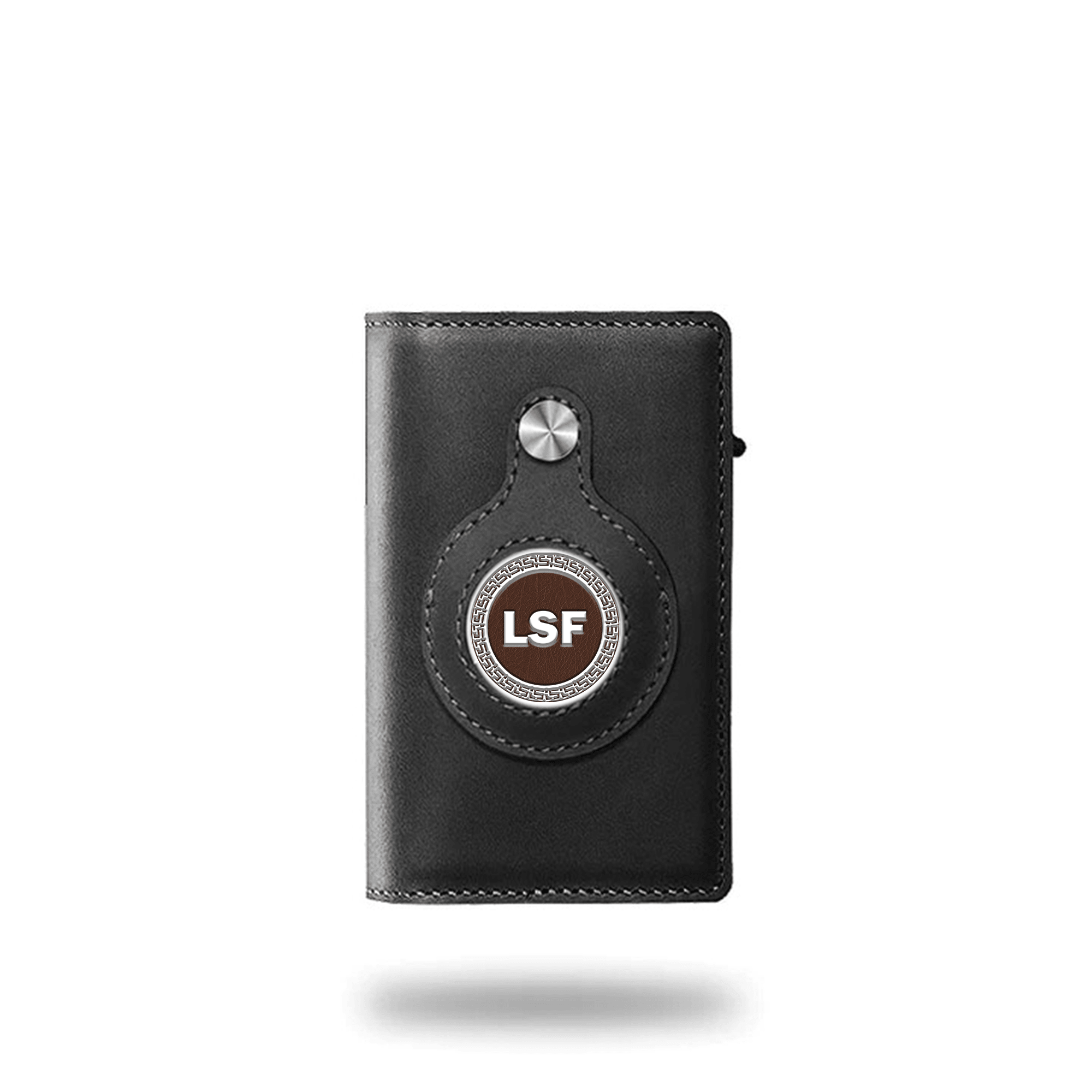 SMART GPS LEATHER SLIDE WALLET - Leather Shop Factory