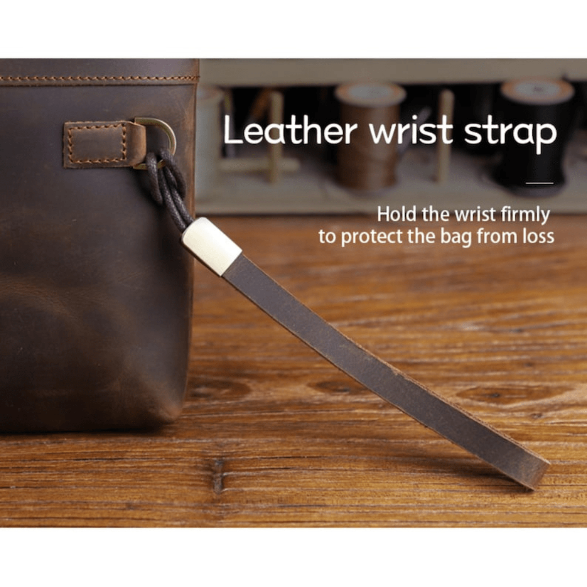 Handcrafted Leather Clutch for Stylish Men - Leather Shop Factory
