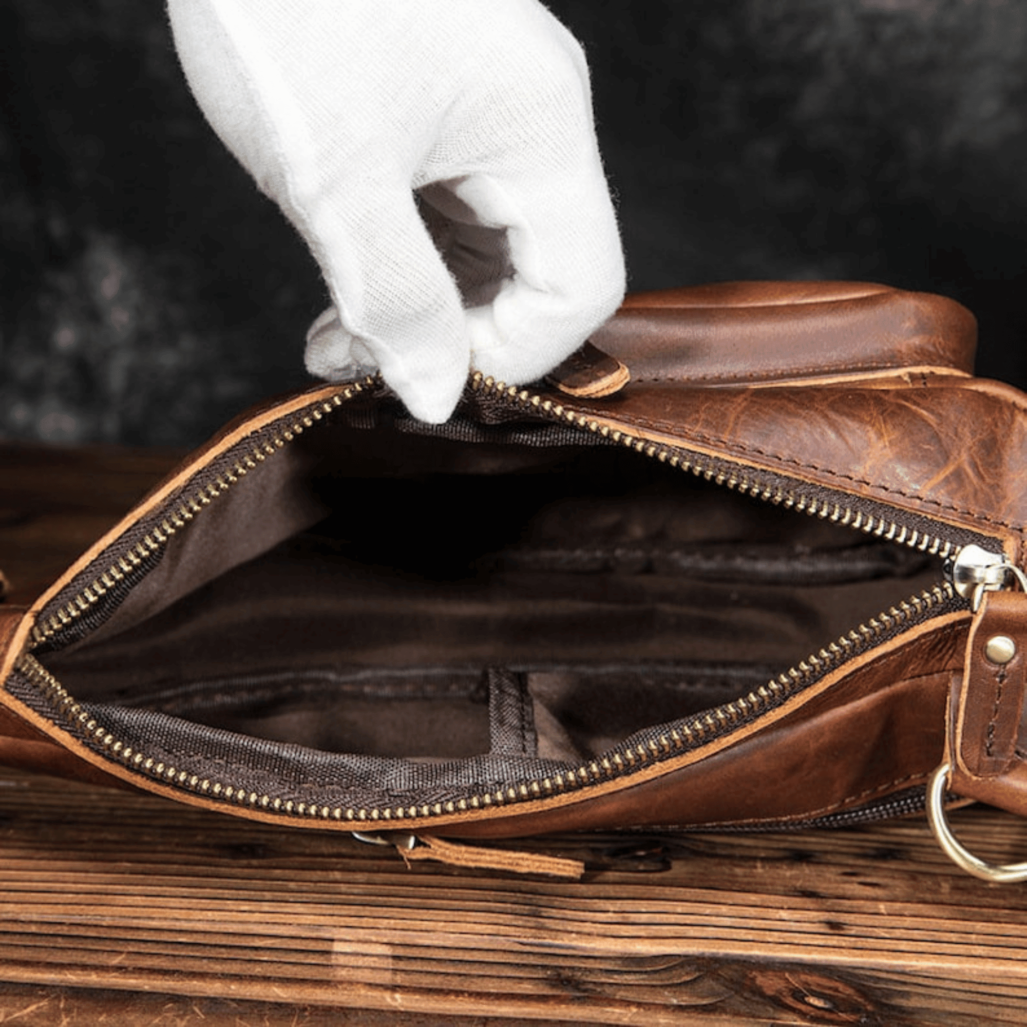 Chest Sling Bag Design 8 Tablet tab ipad - Leather Shop Factory