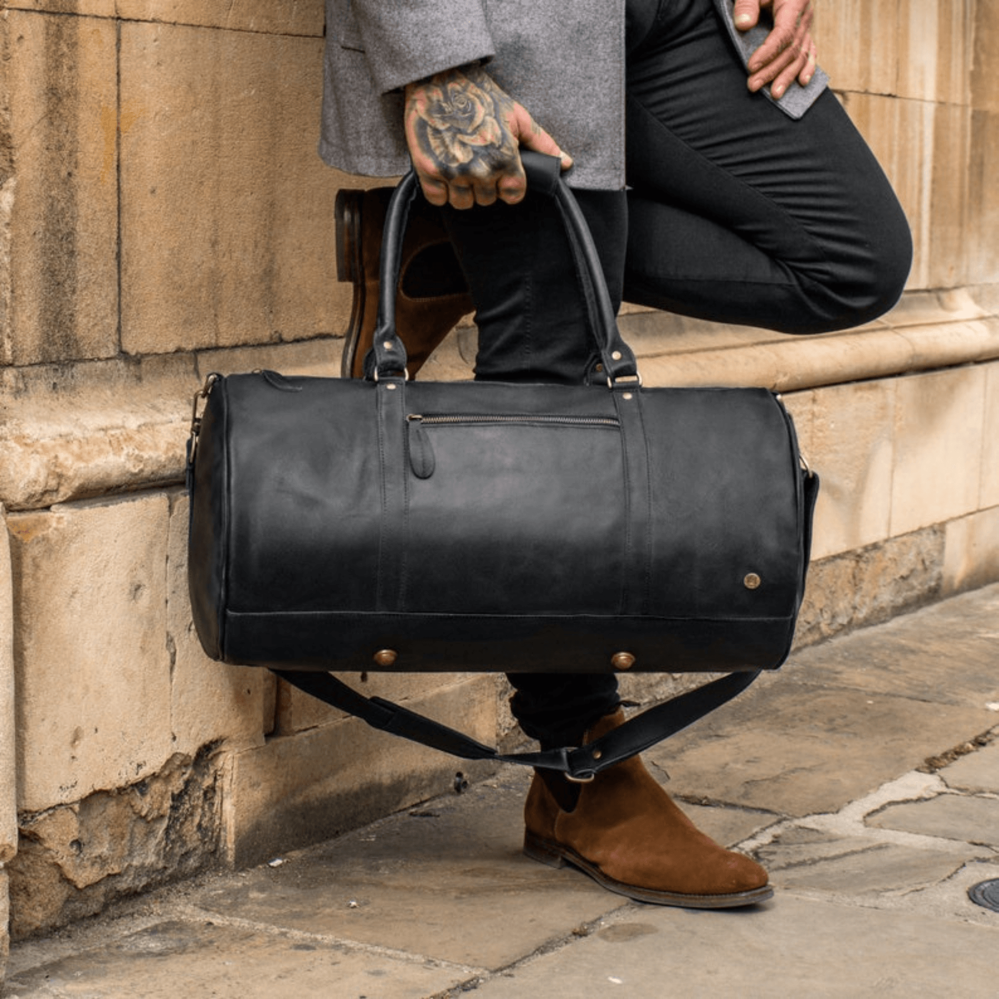 Indian Odyssey Voyager Duffle - Leather Shop Factory