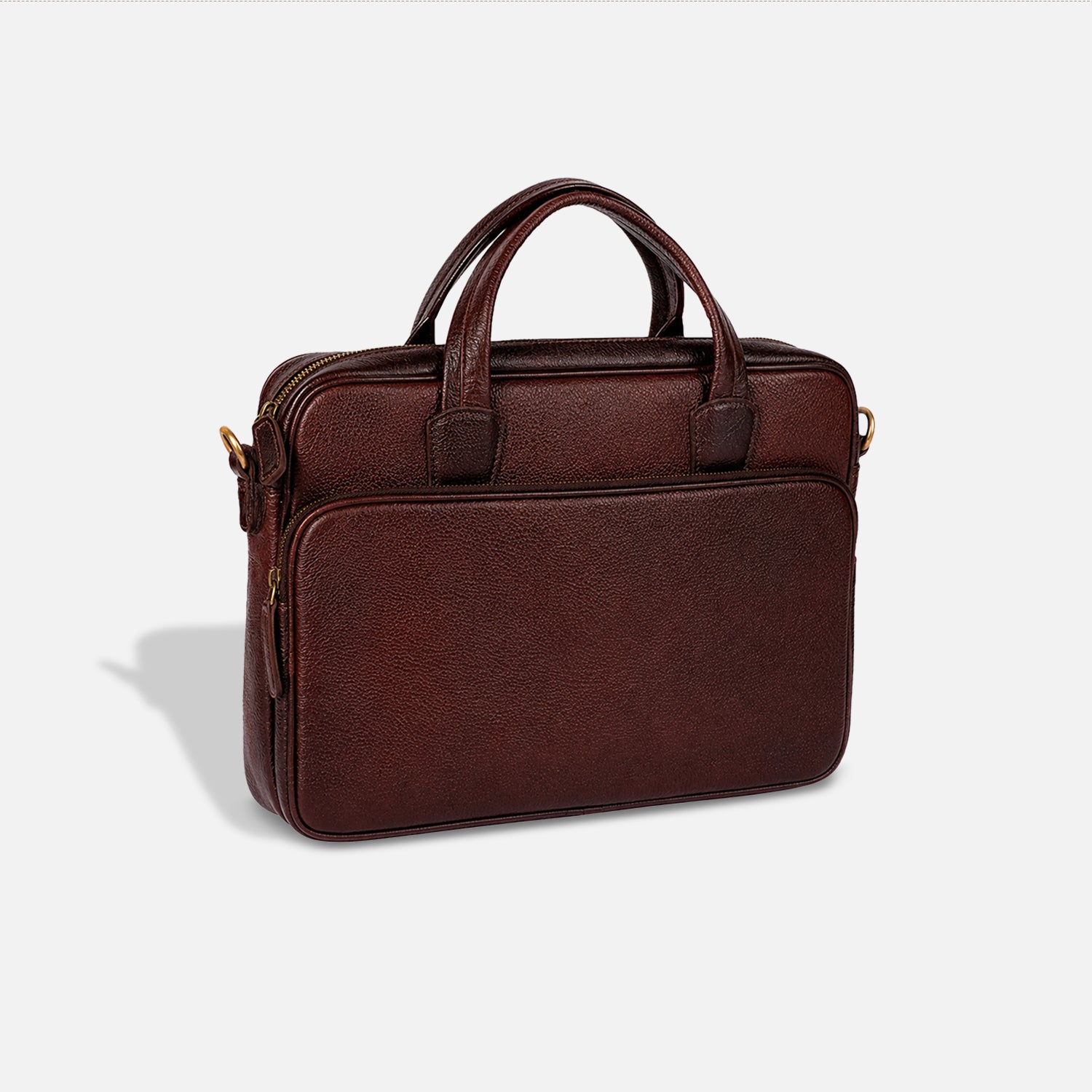 Mac Vault LAPTOP BAG — BROWN