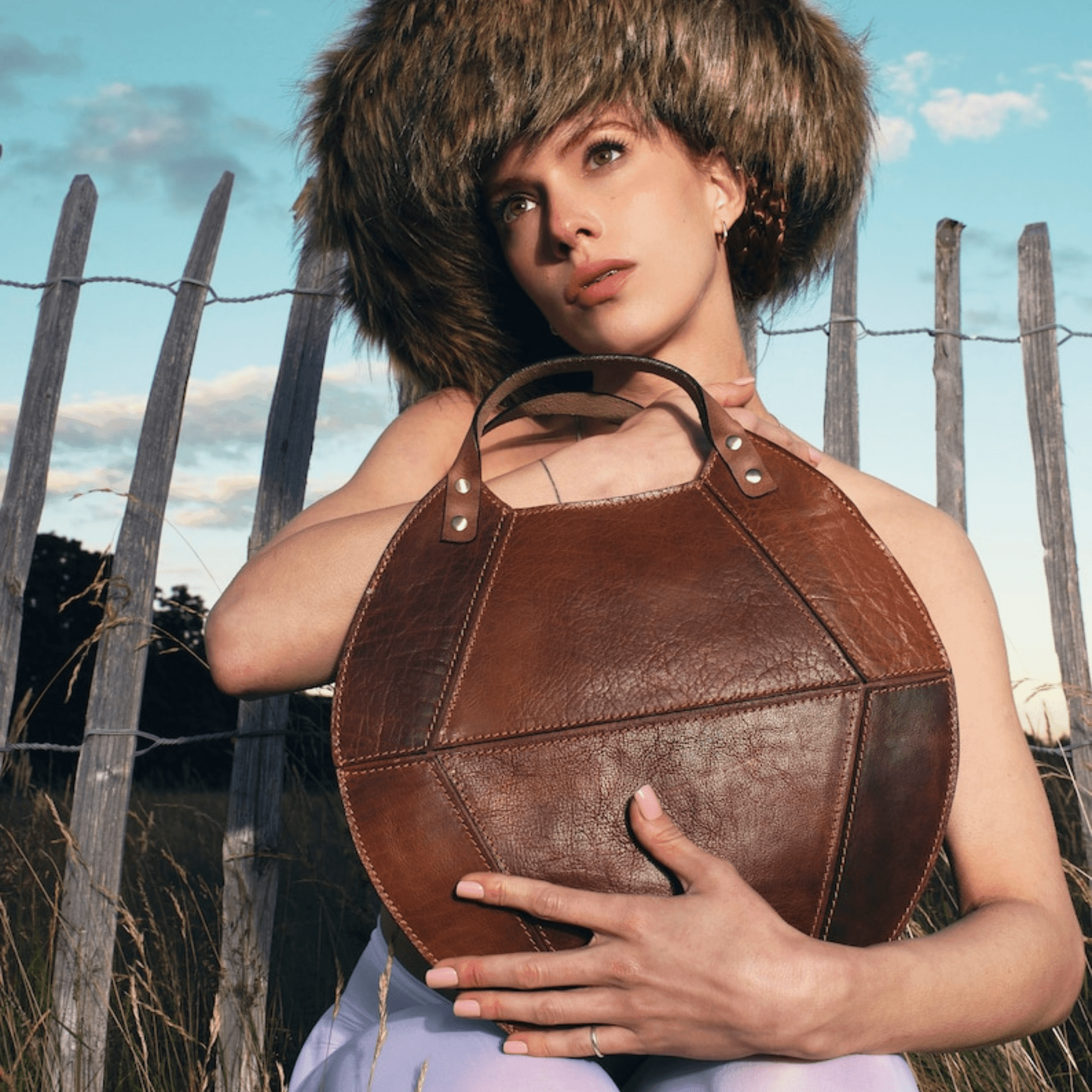 Personalised Leather Handbag
