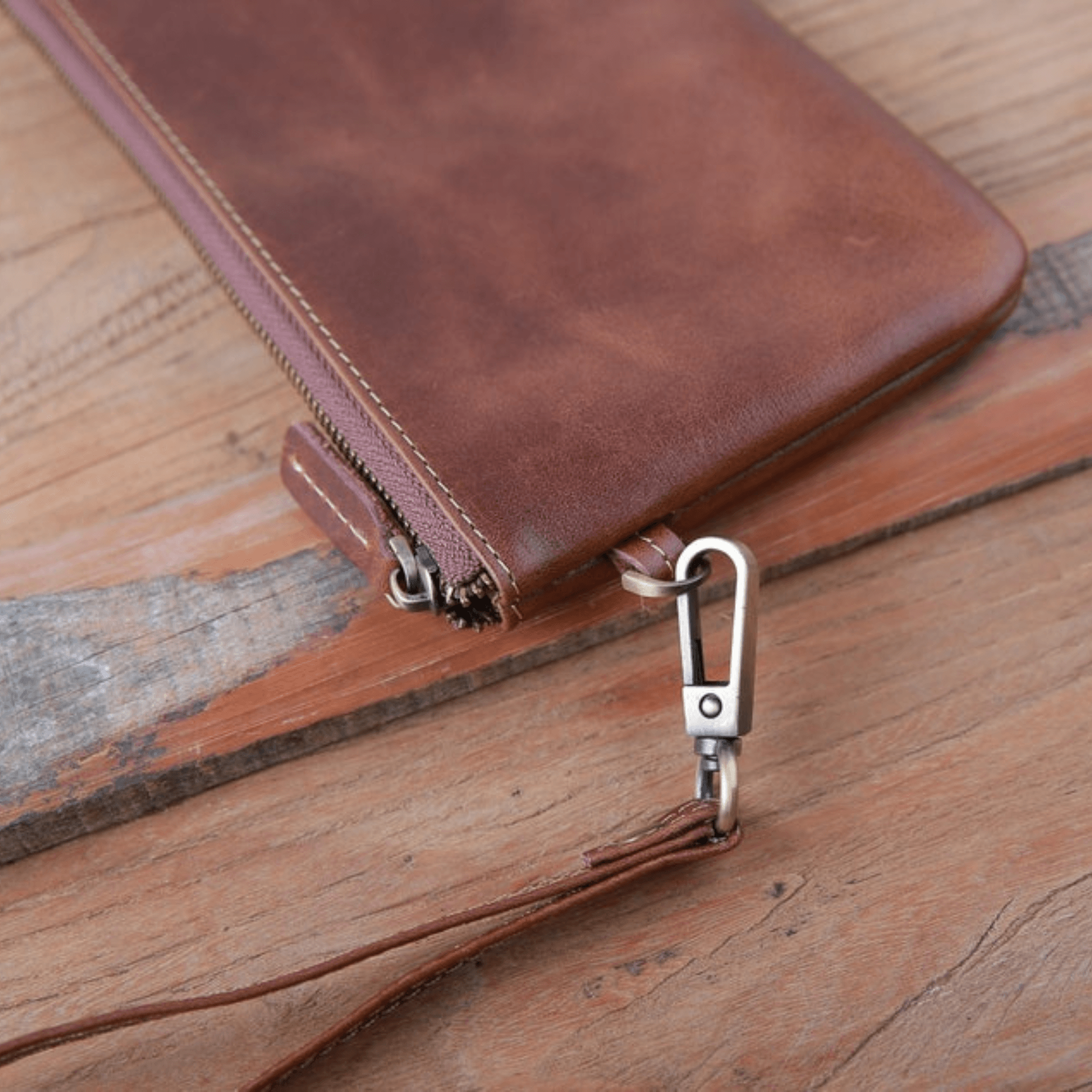 Urban Explorer Leather Clutch - Leather Shop Factory