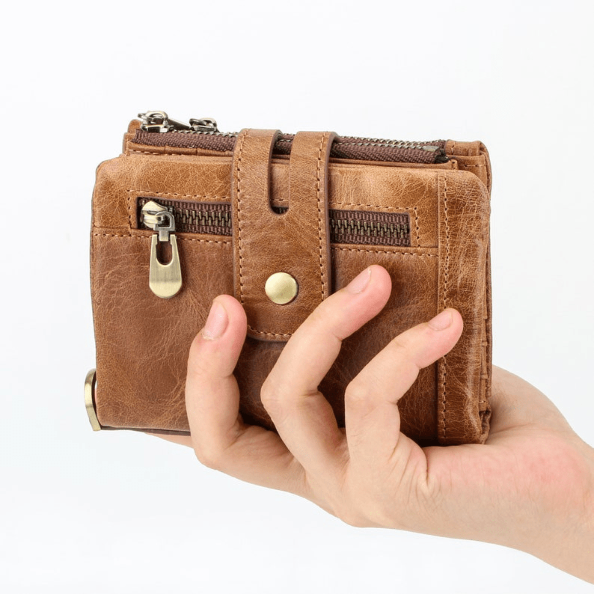 Vintage small womens wallet rfid - Leather Shop Factory