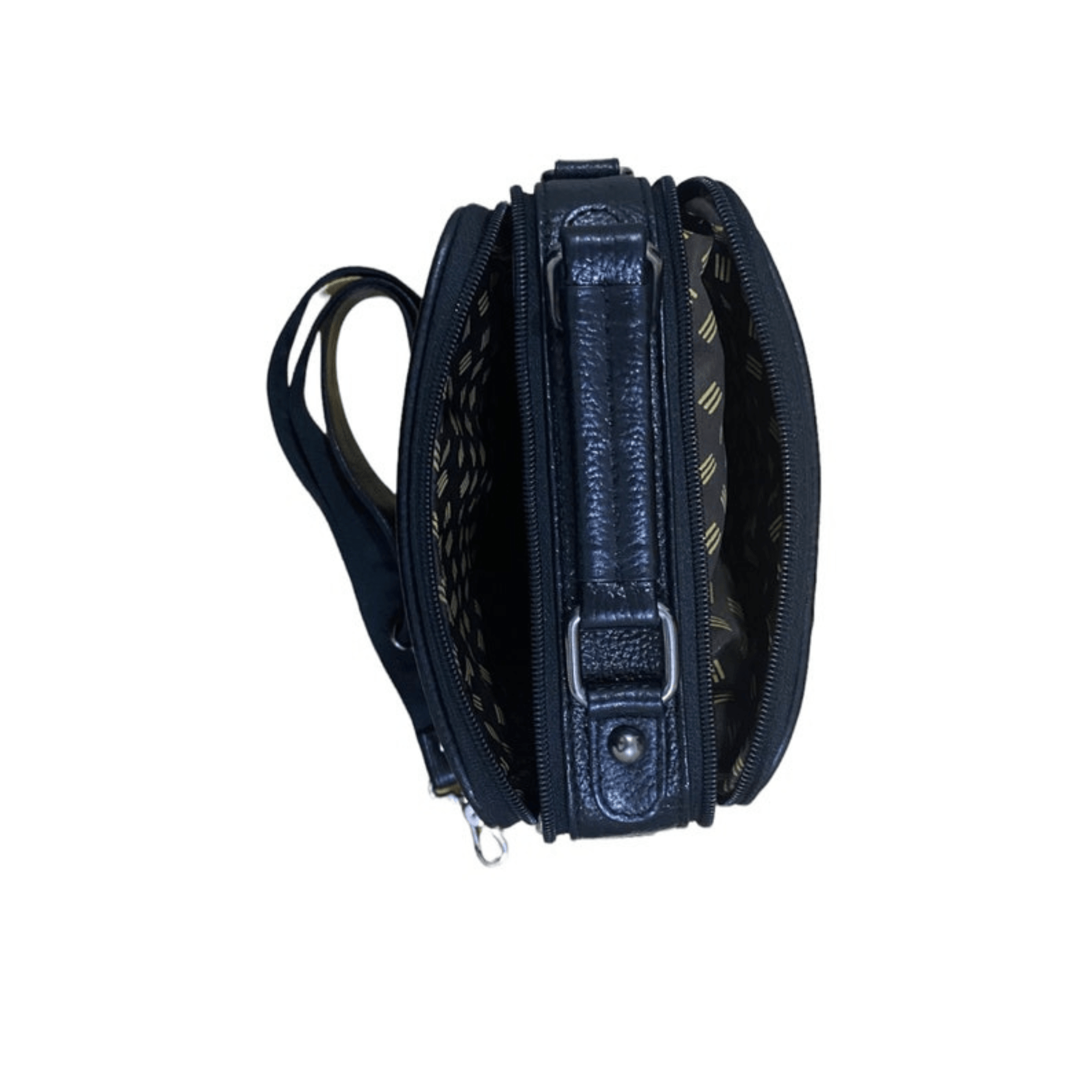 Handmade Genuine Leather Cross Body Sling Bag - Leather Shop Factory