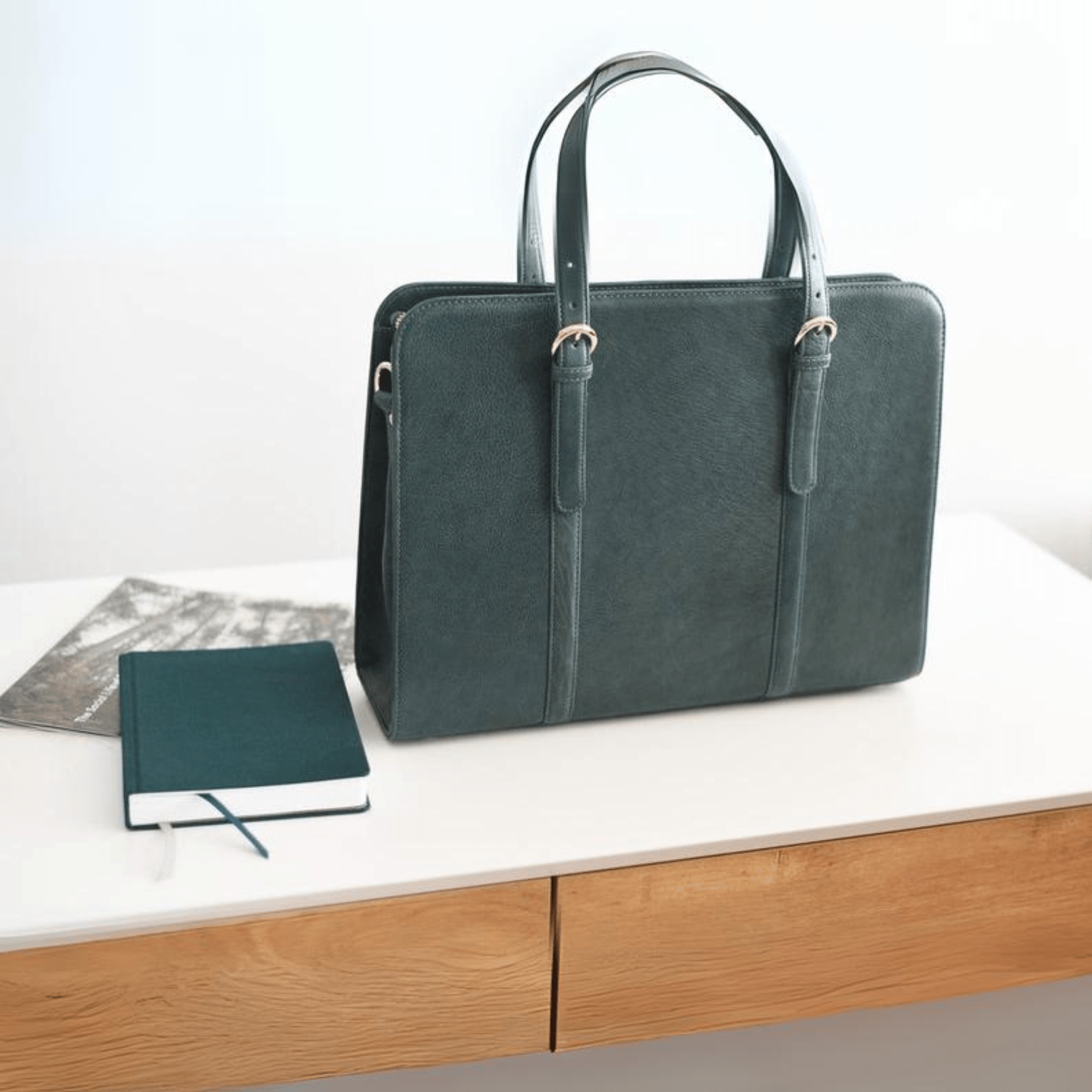 Elegant Indian Professional Woman's Laptop Bag 2.1 - Leather Shop Factory