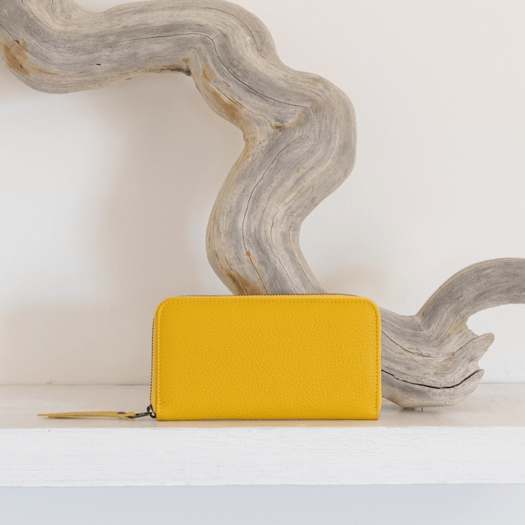 Leather Zip Wallet, Available in 5 colors! - Leather Shop Factory