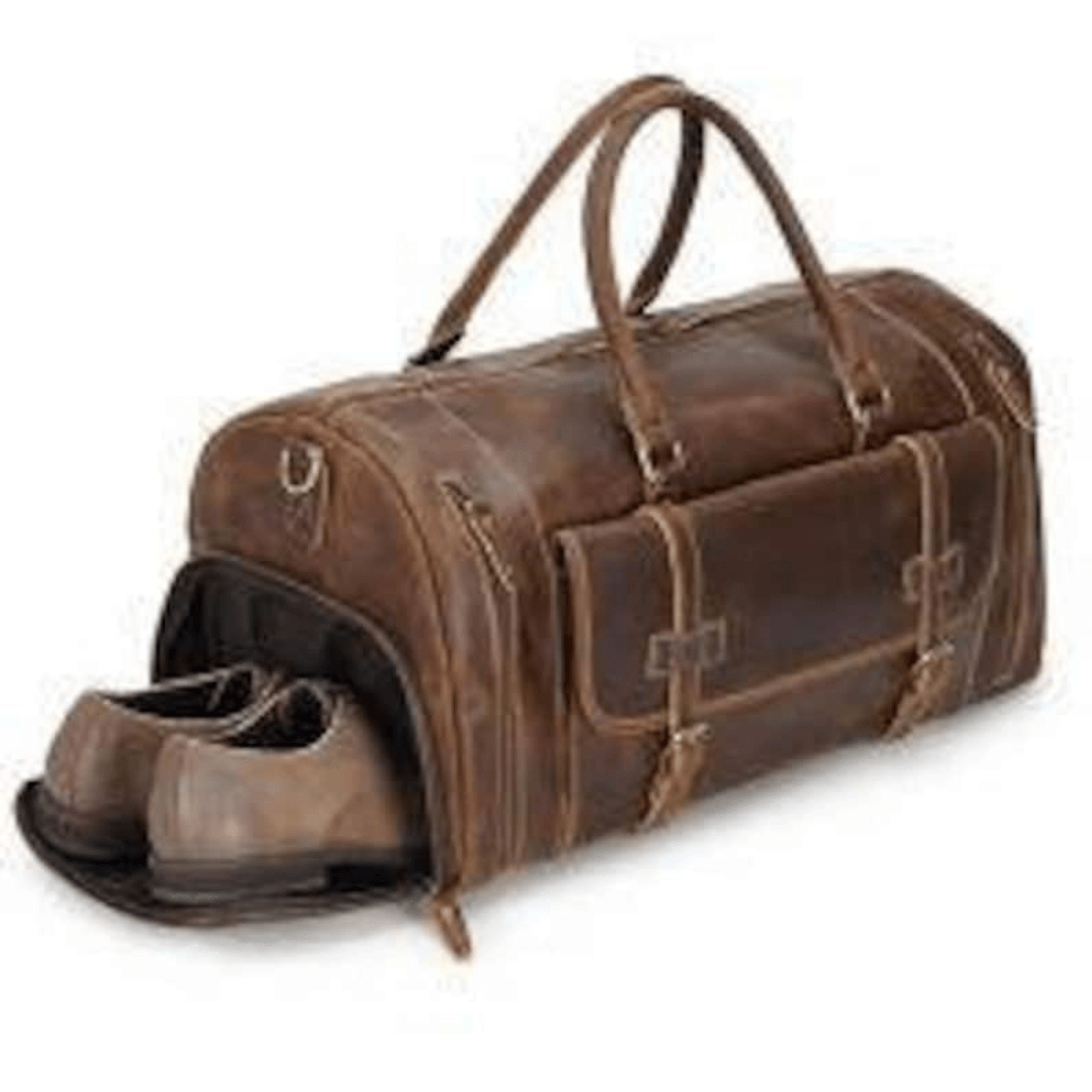 Epicurean Voyager Duffle - Leather Shop Factory