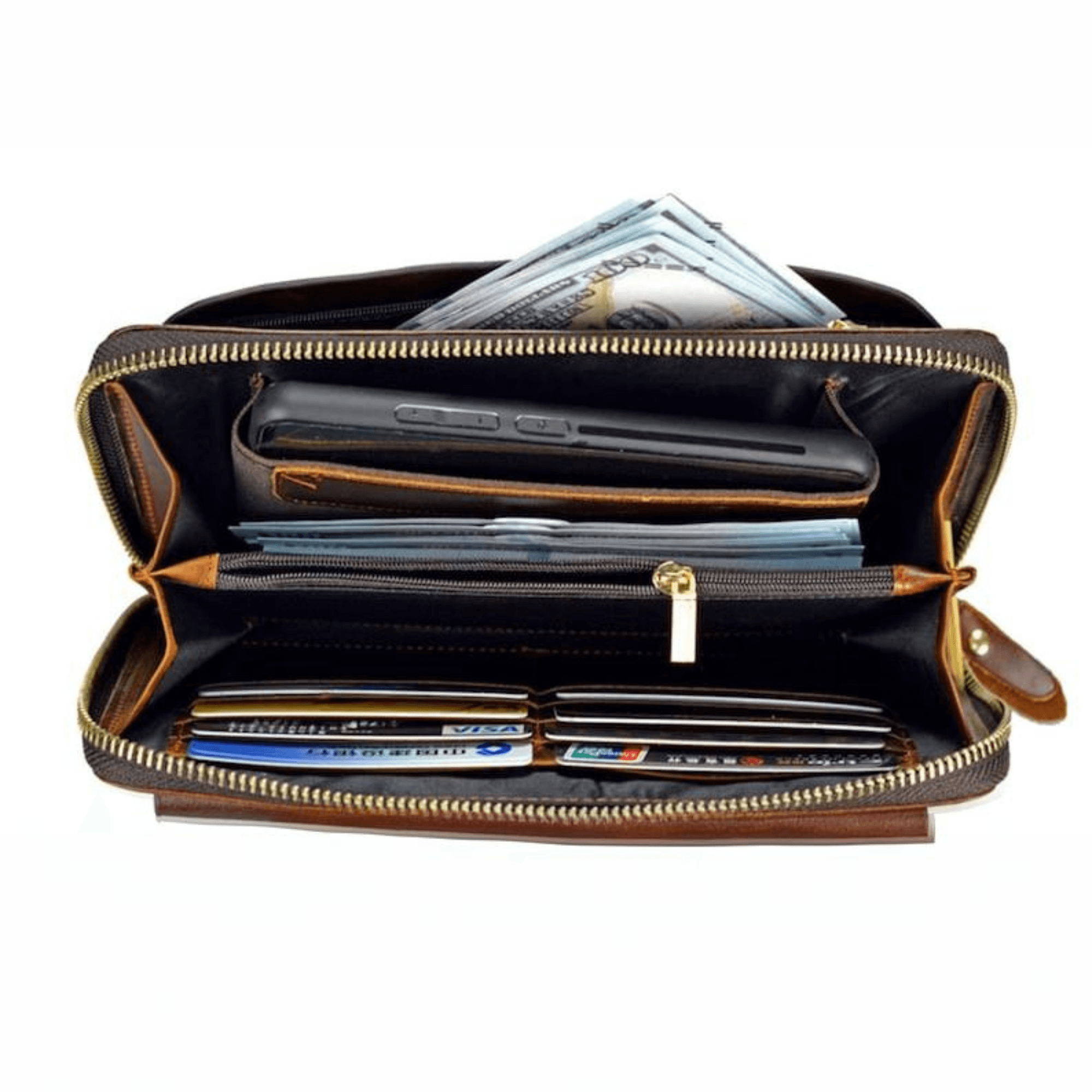 Clutch Bag Vintage Leather Purse