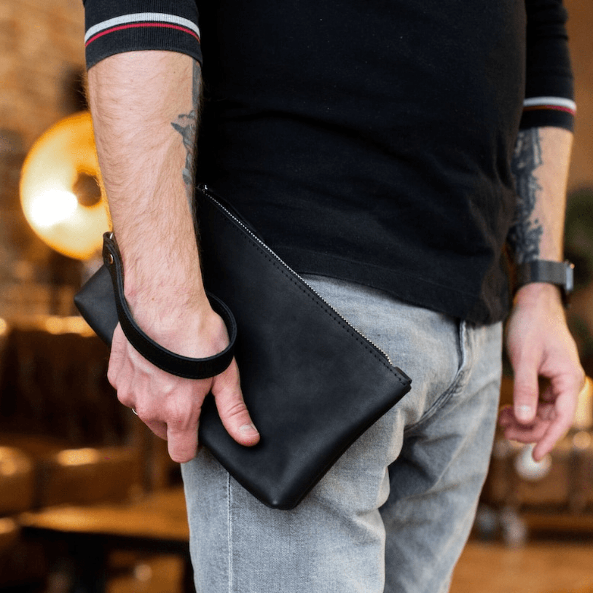 Men clutch bagmen clutch wallet leather - Leather Shop Factory