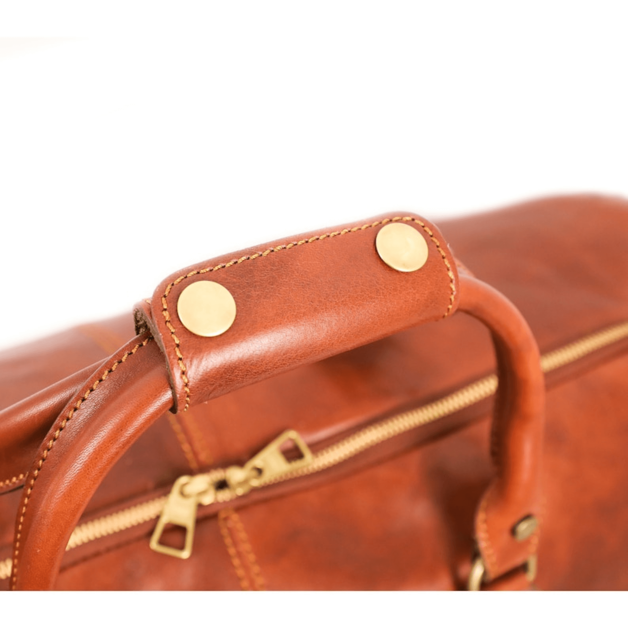 Elegant Voyager: Italian Crafted Leather Garment Bag - Leather Shop Factory