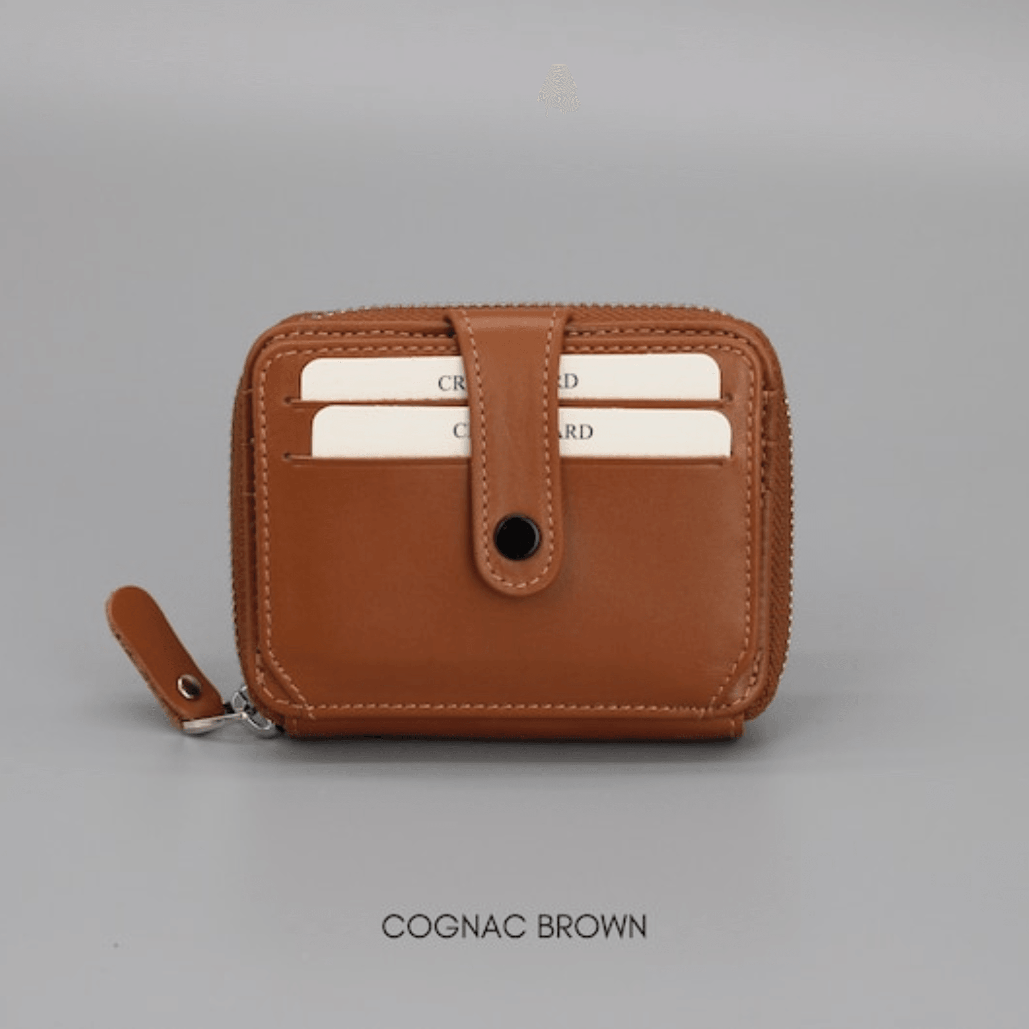 Personalized minimal leather wallet - Leather Shop Factory
