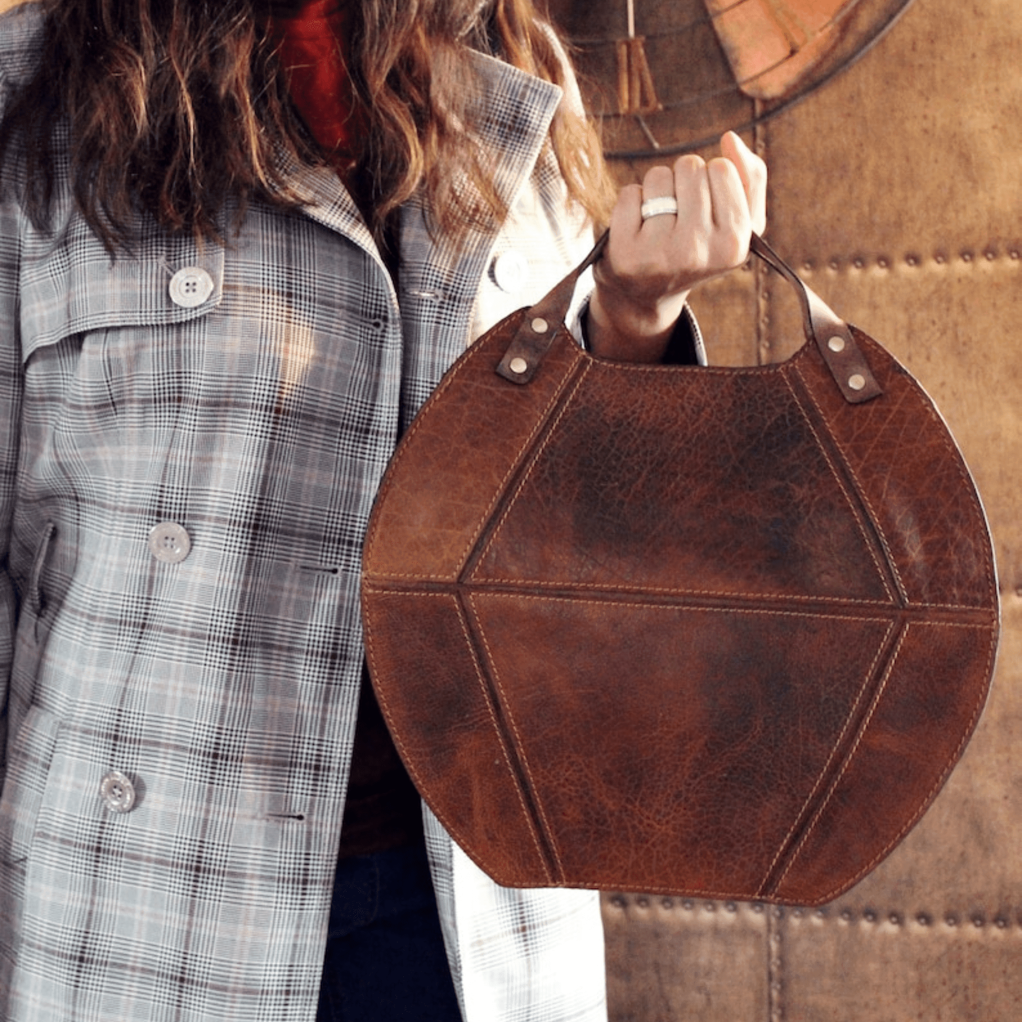 Personalised Leather Handbag