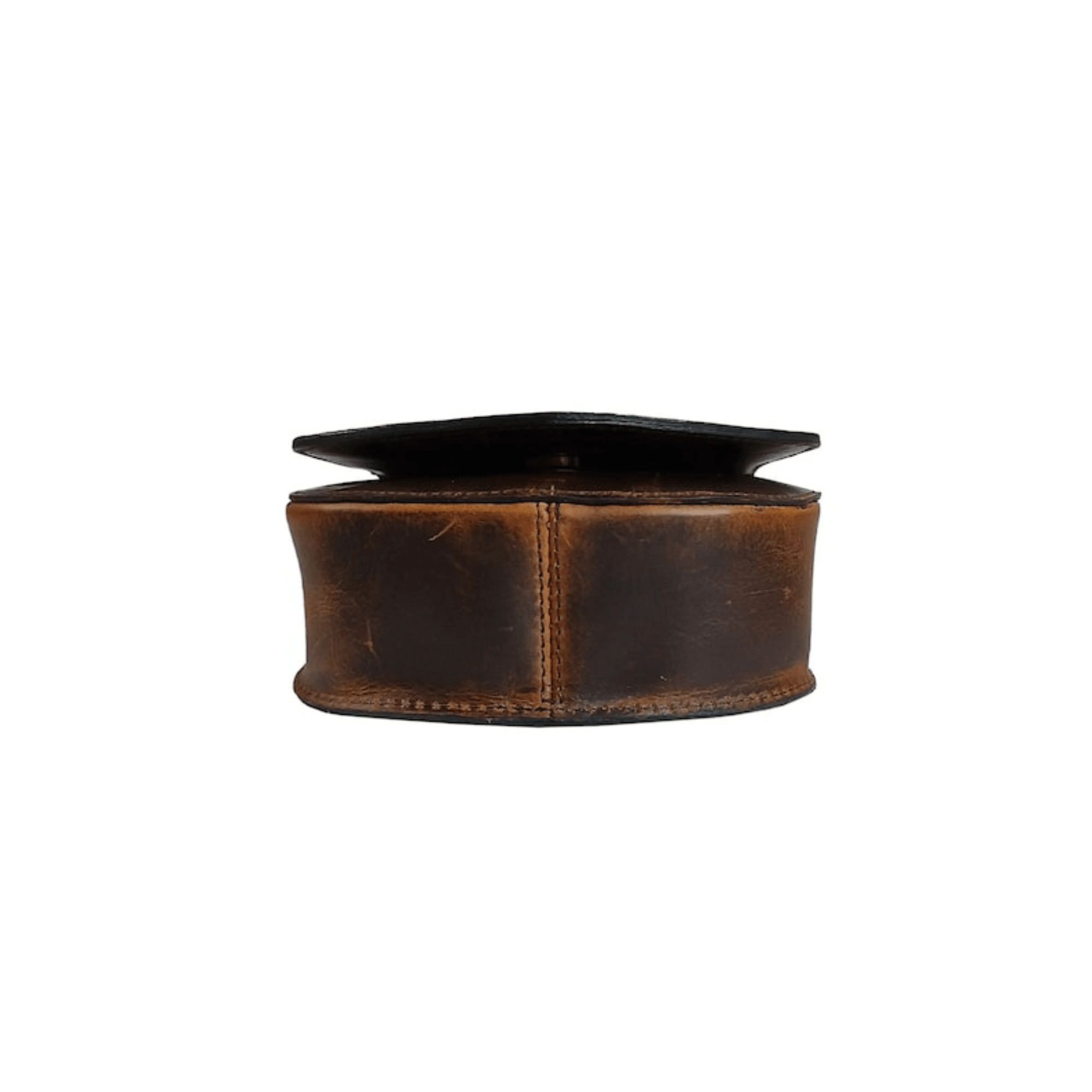 Handmade personalized leather crossbody