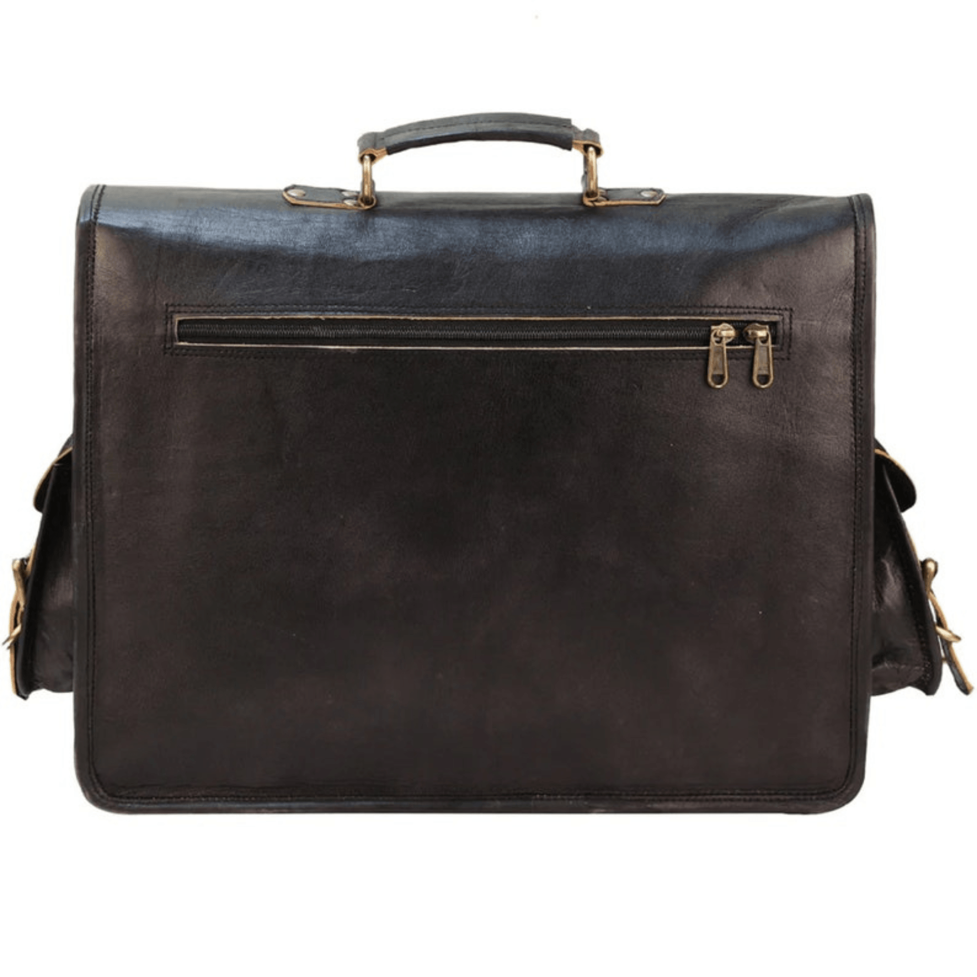 Vintage Professional Messenger Bag - Leather Shop Factory