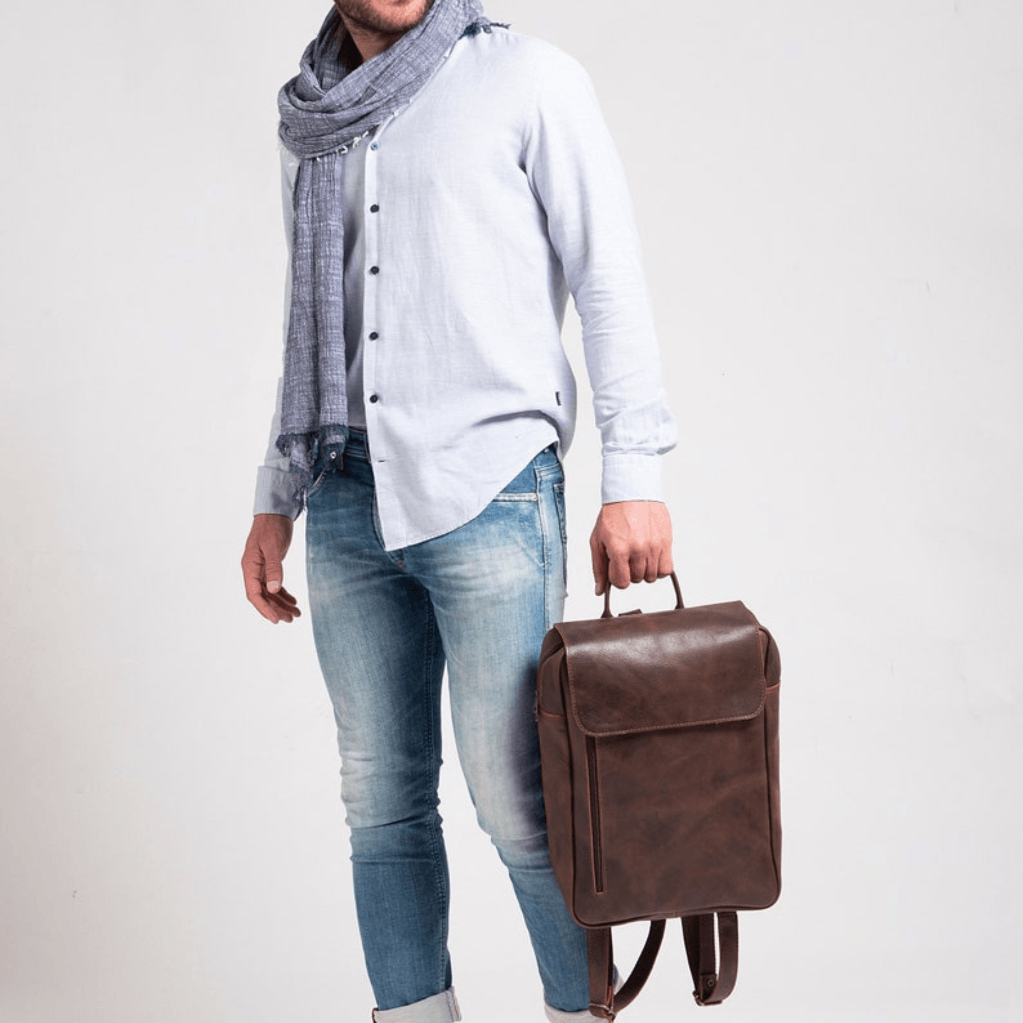 Leather Shop Factory's Urban Voyager Backpack - Leather Shop Factory