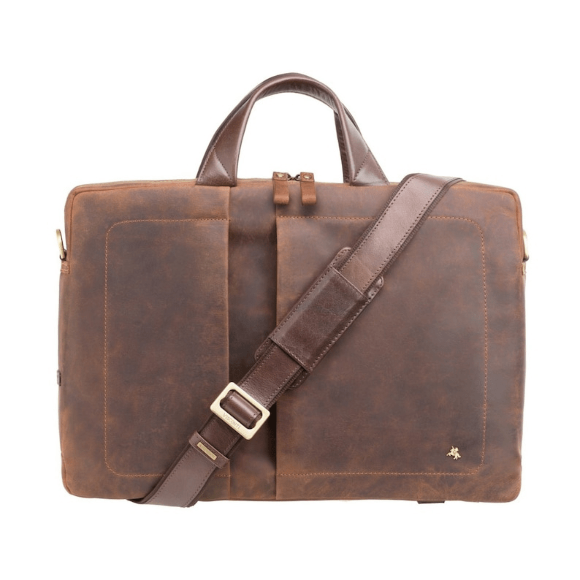 Indian Distressed Elegance Laptop & Tablet Bag - Leather Shop Factory