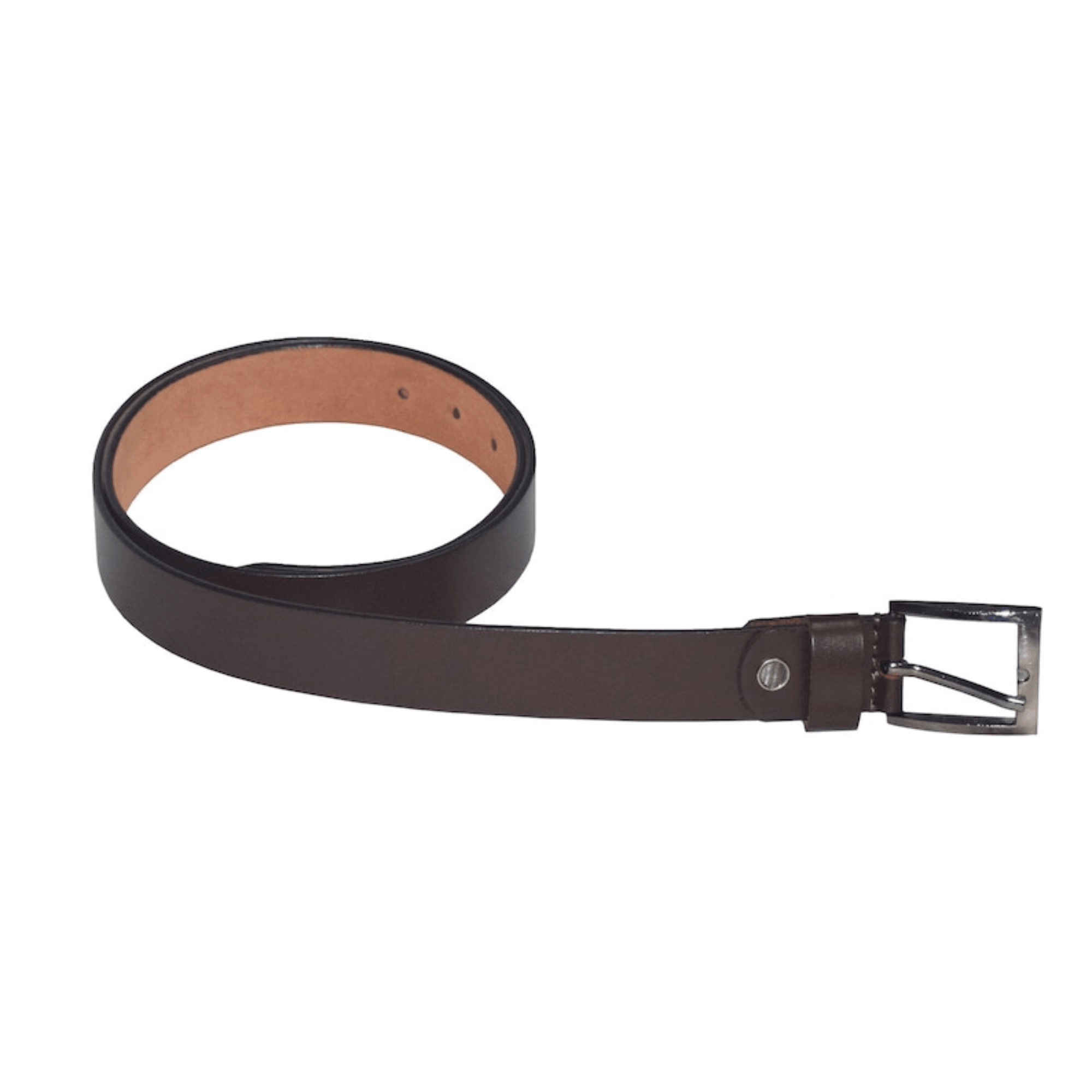 Full Grain Genuine Leather Belt For Mens Brown - Leather Shop Factory