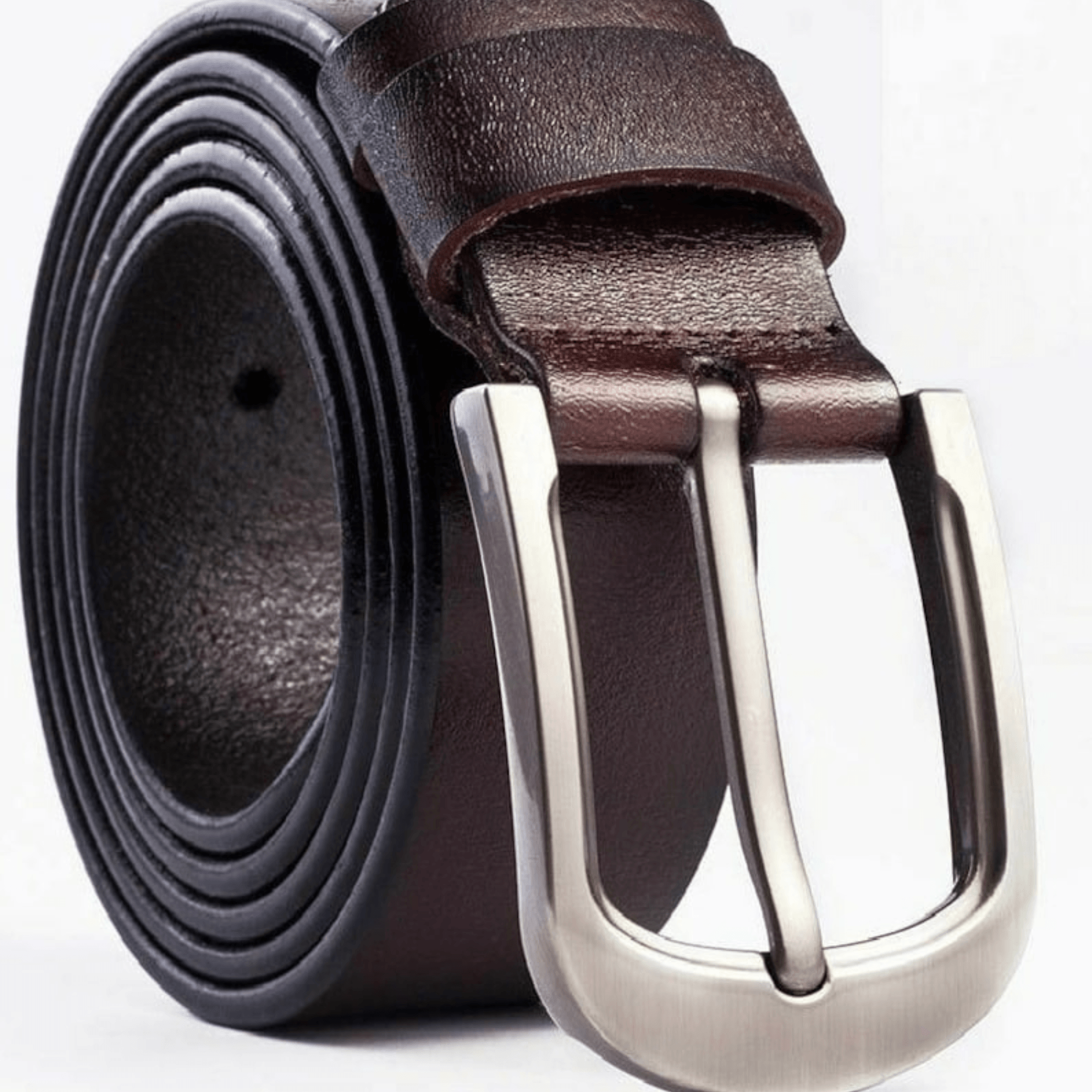 Mens Leather Belt Belts Genuine - Leather Shop Factory
