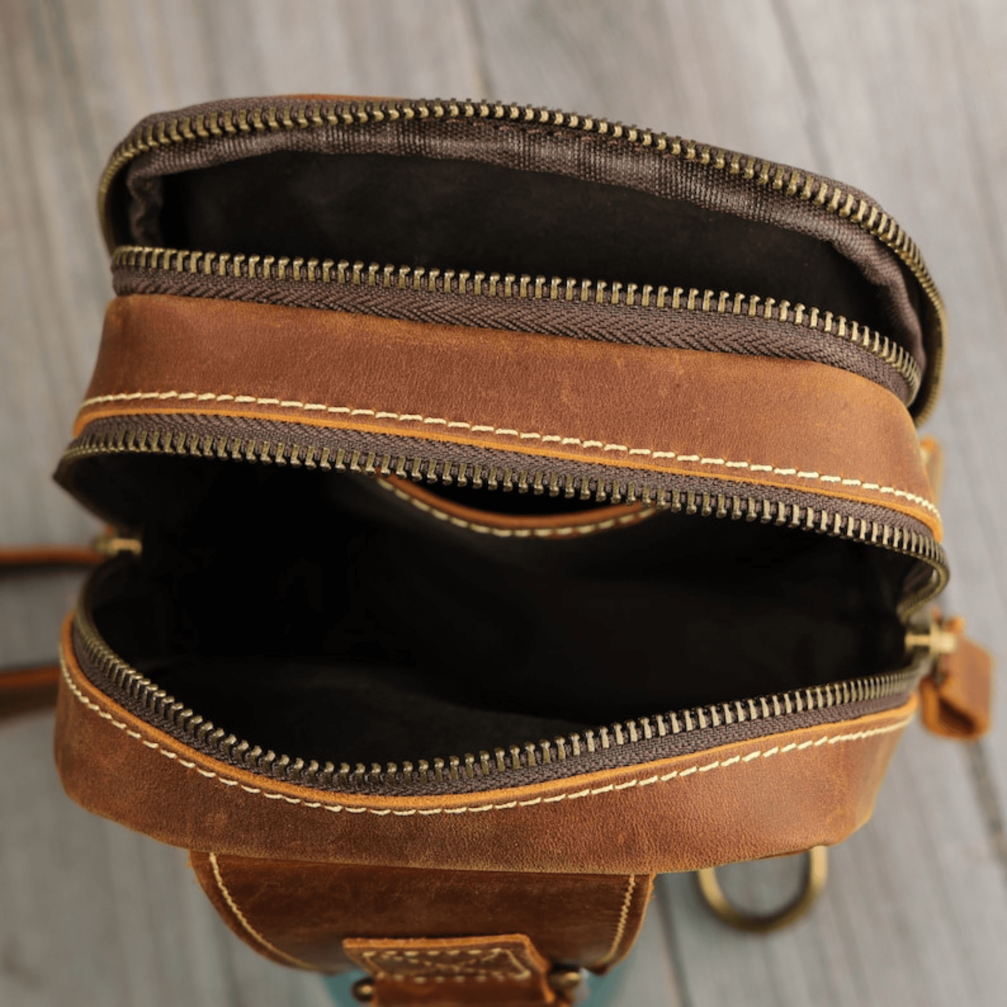 Travel Sling Bag - Leather Shop Factory