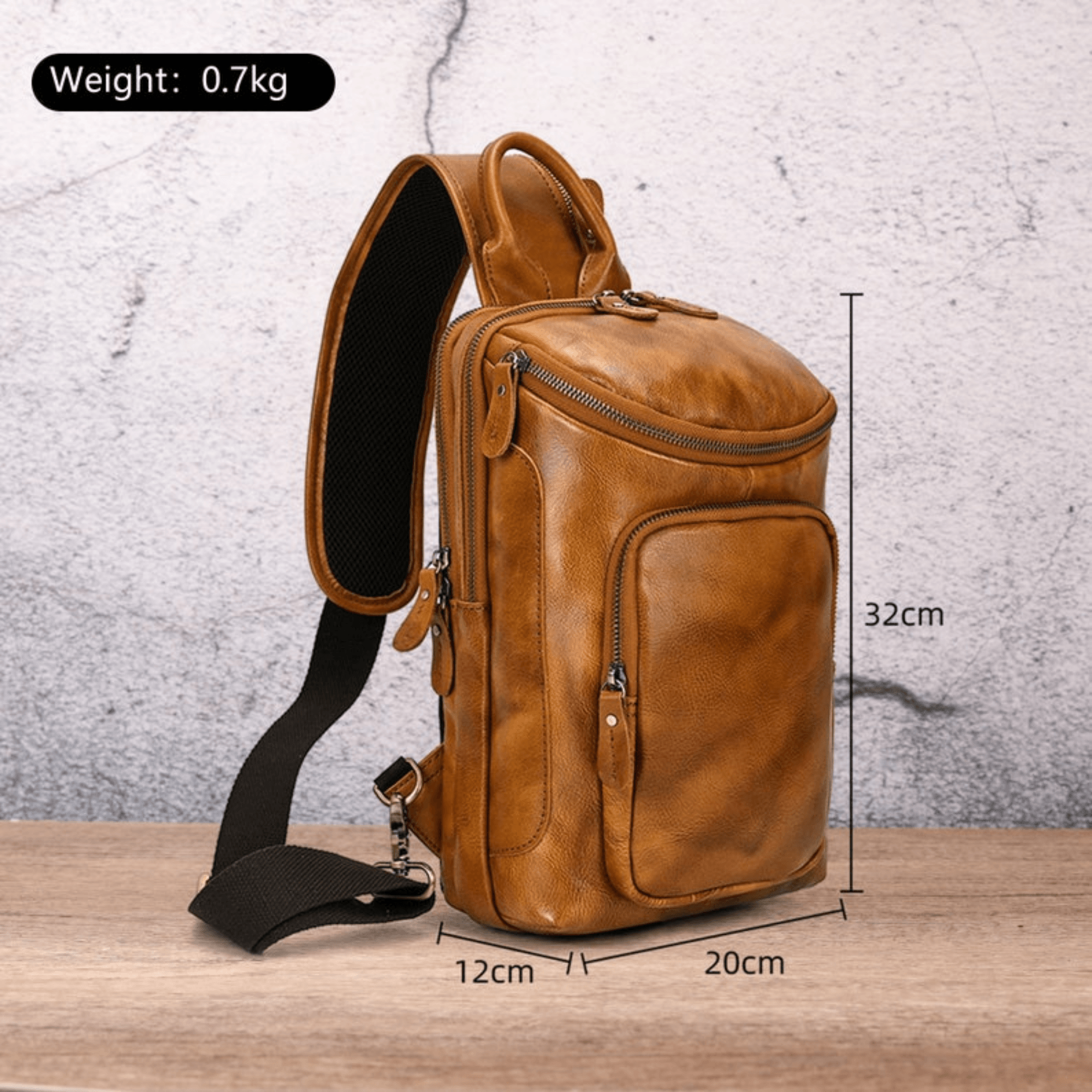 Sling bag Outdoor Travel Hiking Strap Bag Riding pack - Leather Shop Factory