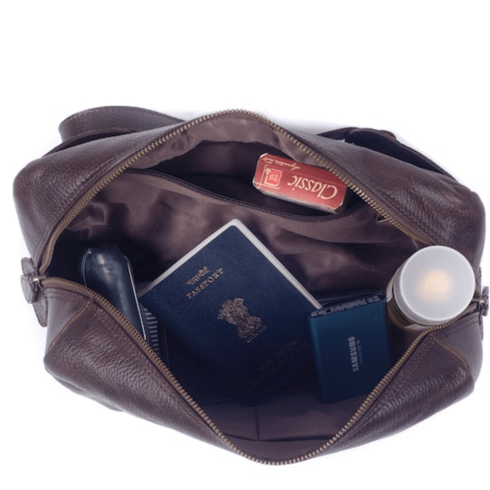Personalised Gift For Him/Men's Leather Shoulder Bag - Leather Shop Factory
