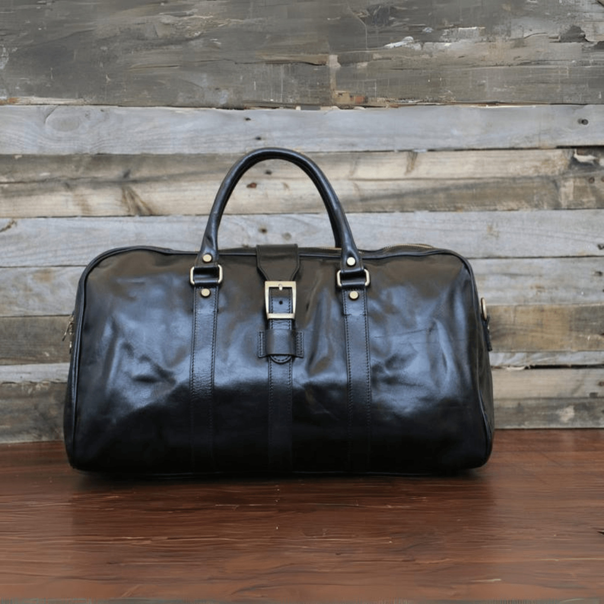 Elysian Voyager Leather Weekender - Leather Shop Factory