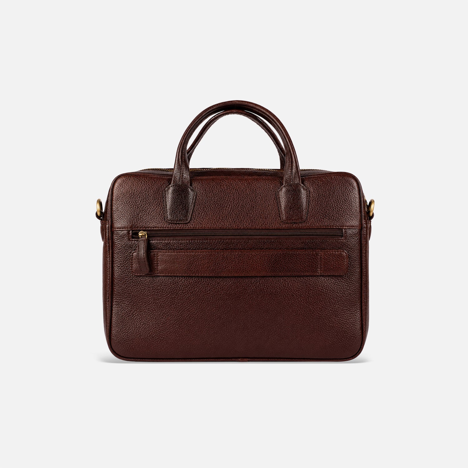 Mac Vault LAPTOP BAG — BROWN